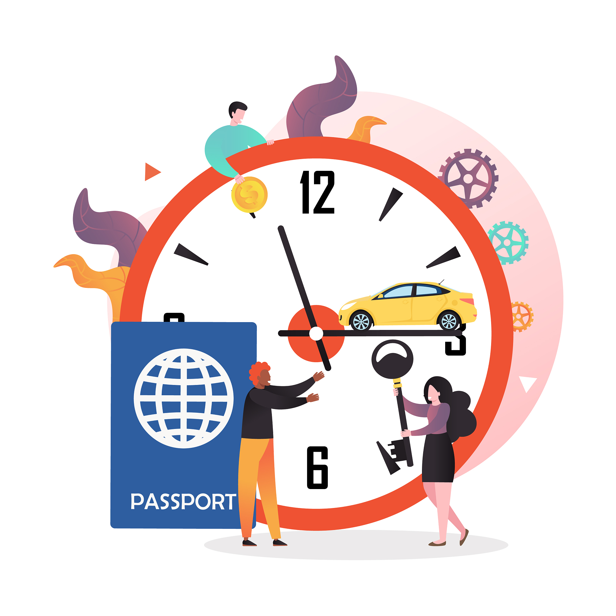 汽车租赁合同模板简单