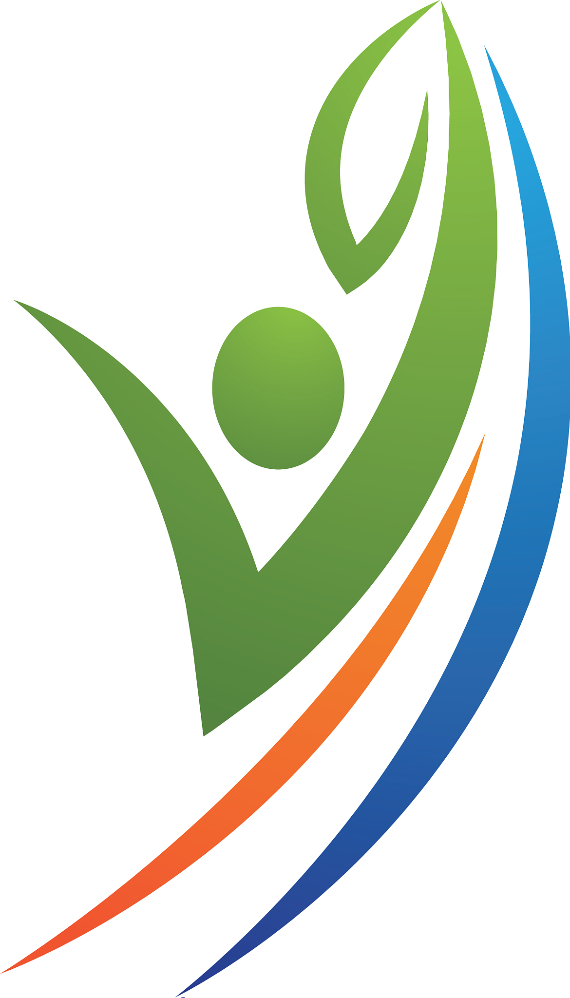 human character logo sign