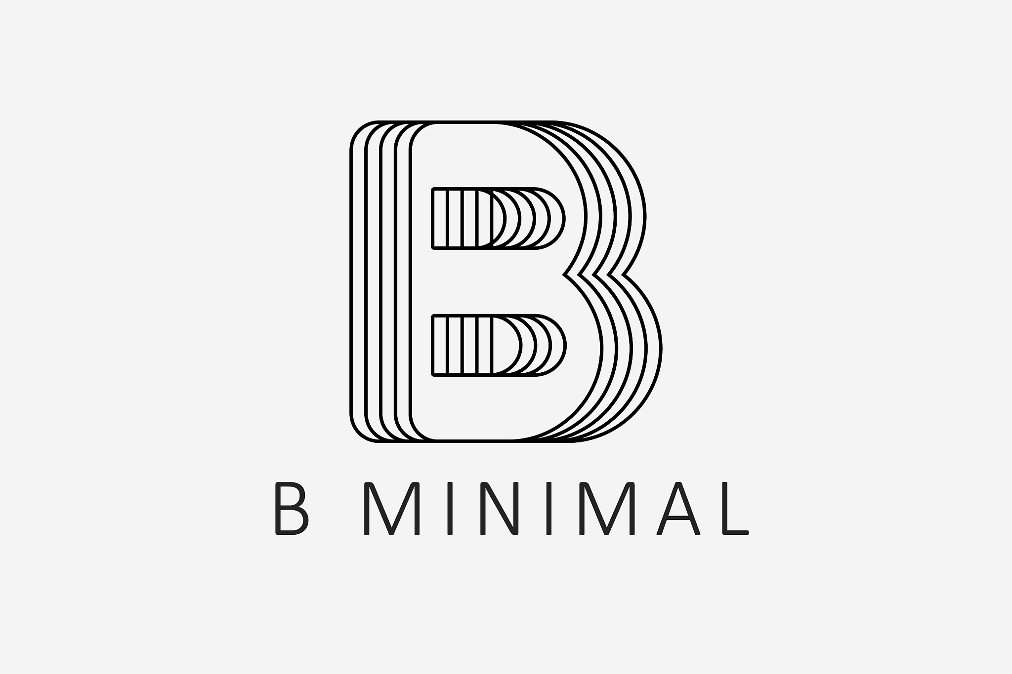 b minimal logo designletter b logominimal b lett