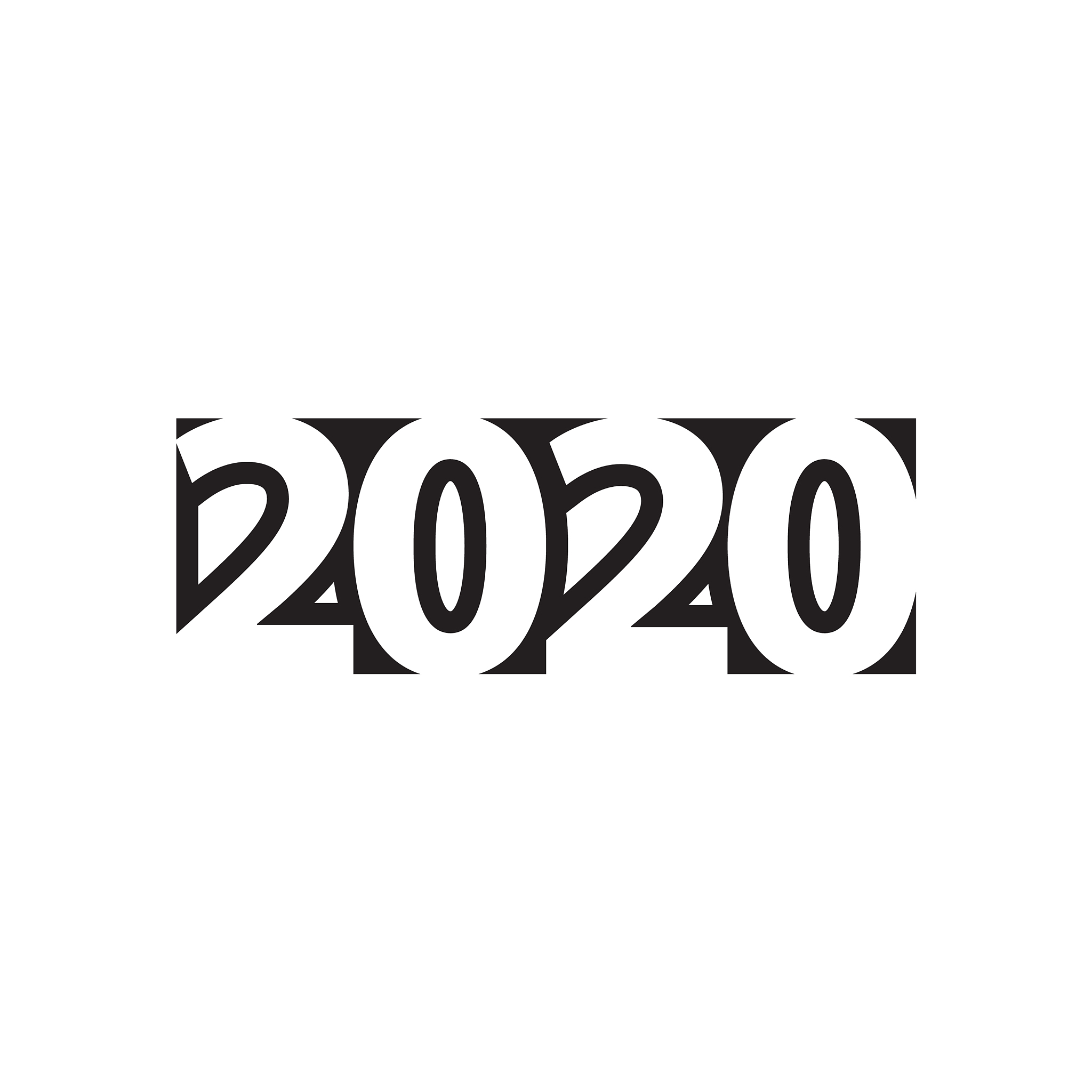 2020 icon symbol design