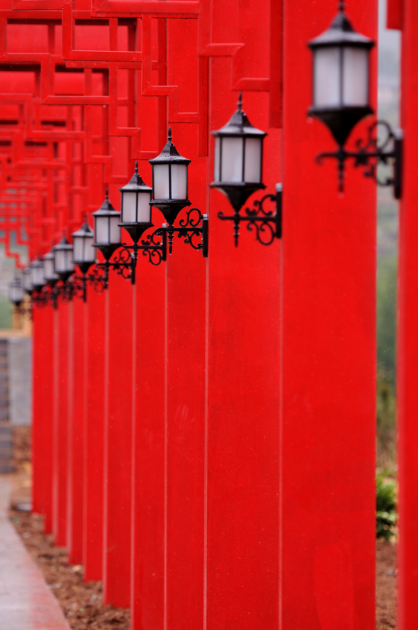 4个字红色灯柱的名字20个方案