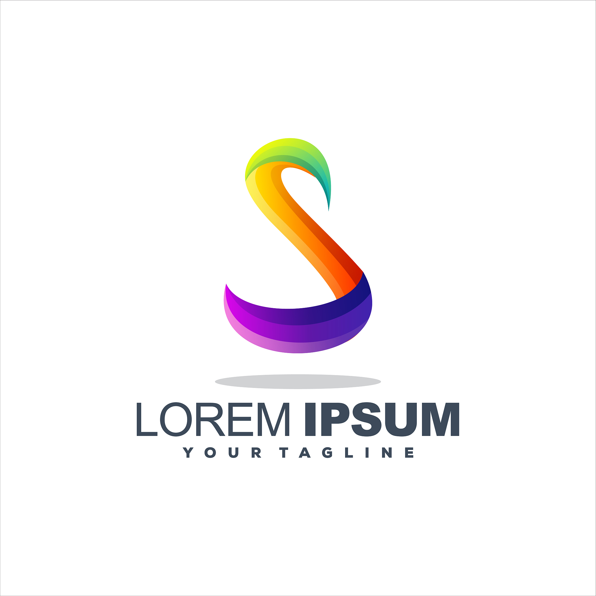 awesome letter s logo design