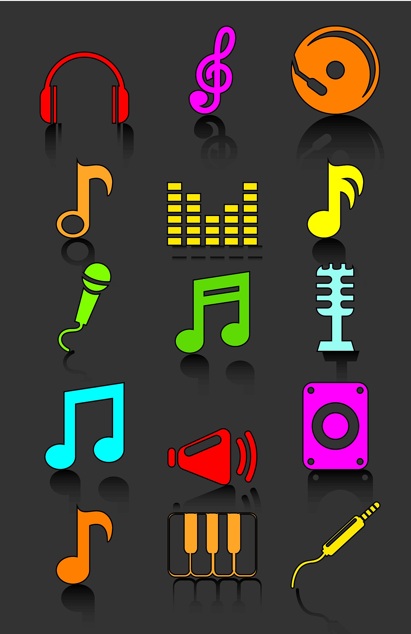 music icons