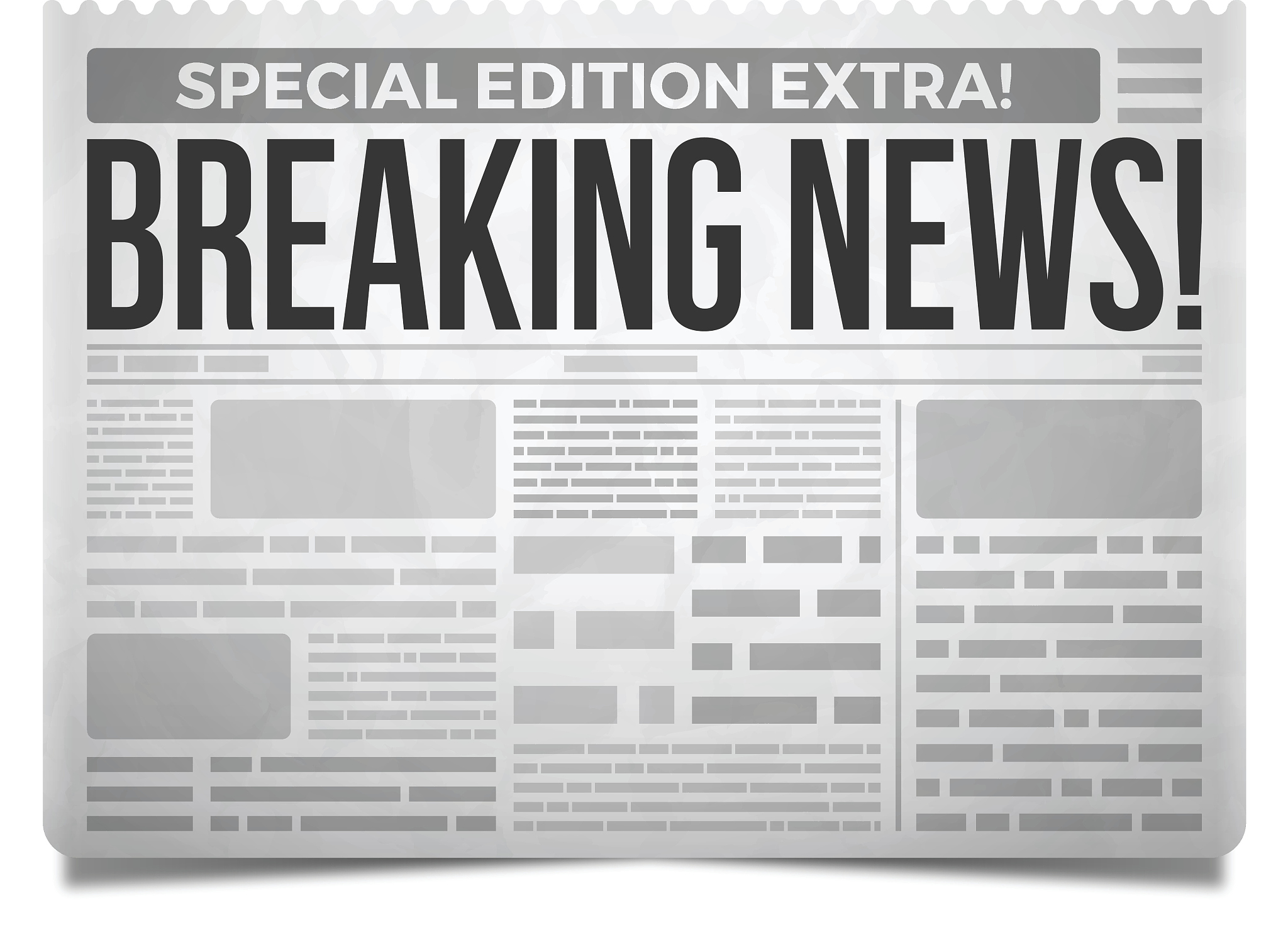 breaking news newspaper