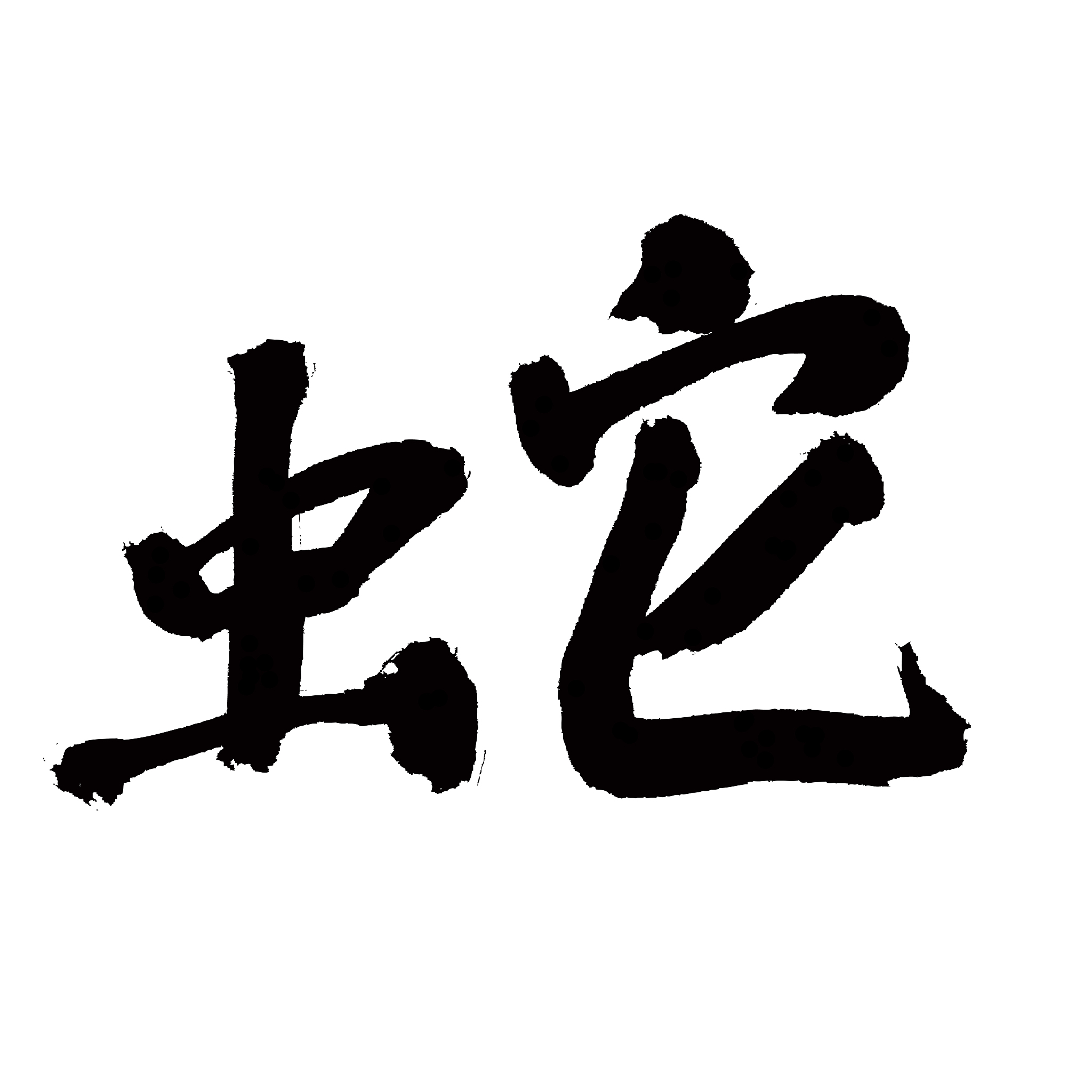 snake chinese calligraphy