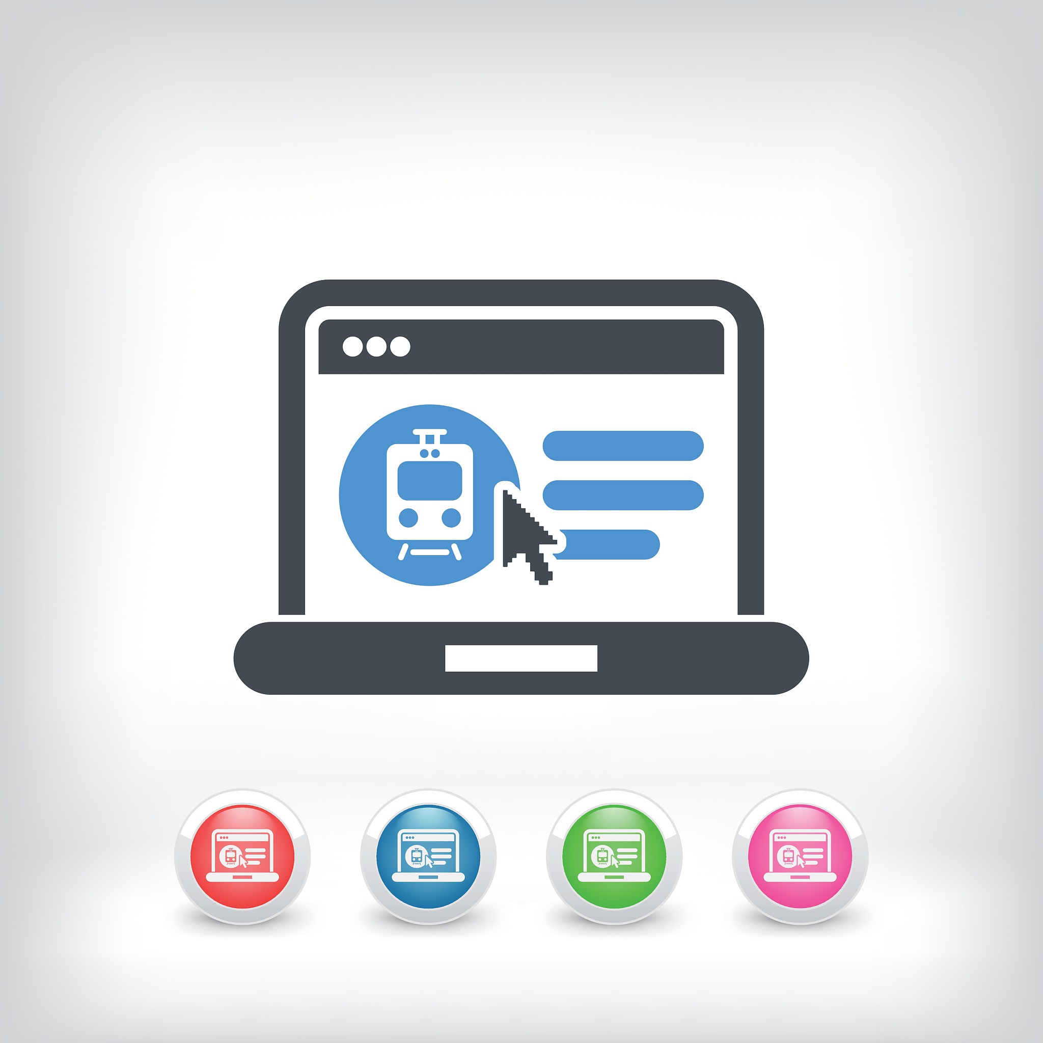 website train icon