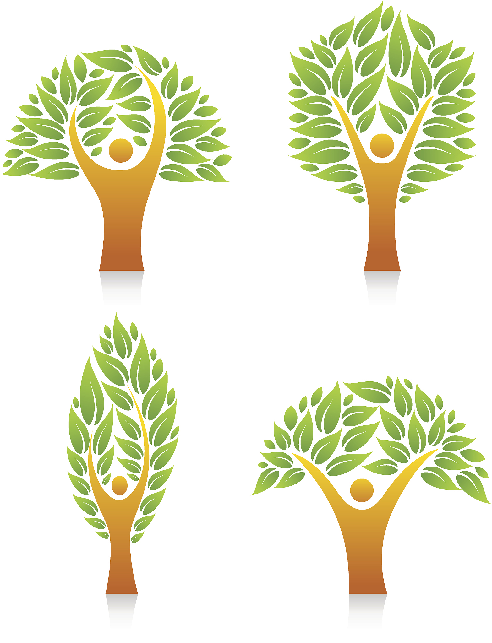 人,<strong>树</strong>,概念和主题,团队,环境,生活方式,自然,计算机制图,植物,形状