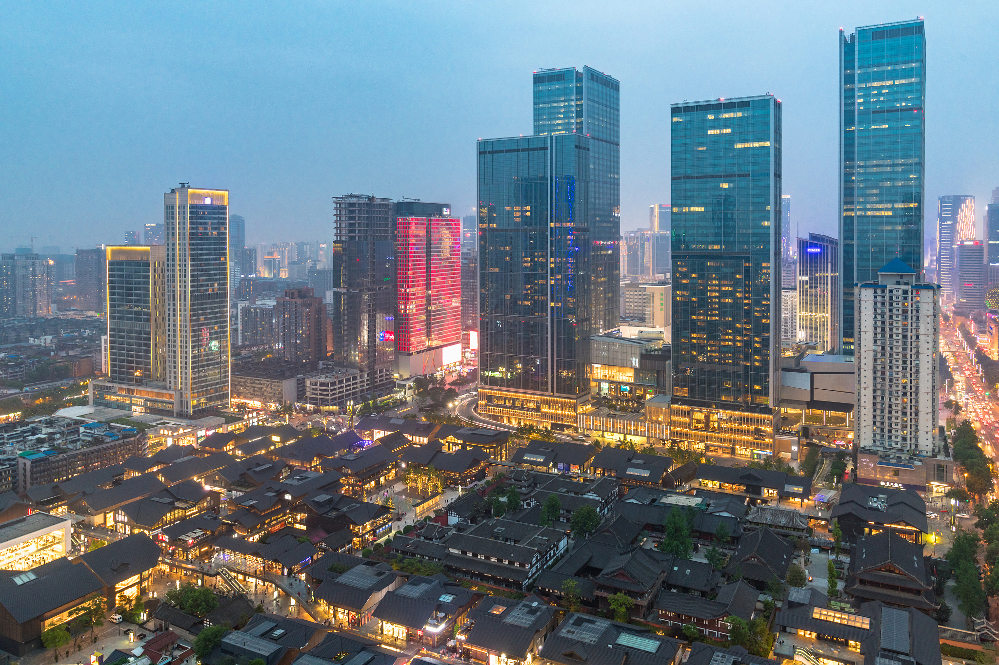 成都市中心