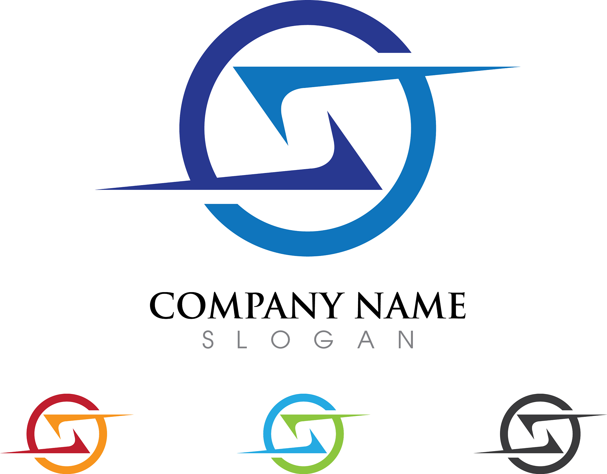 s letter logo design