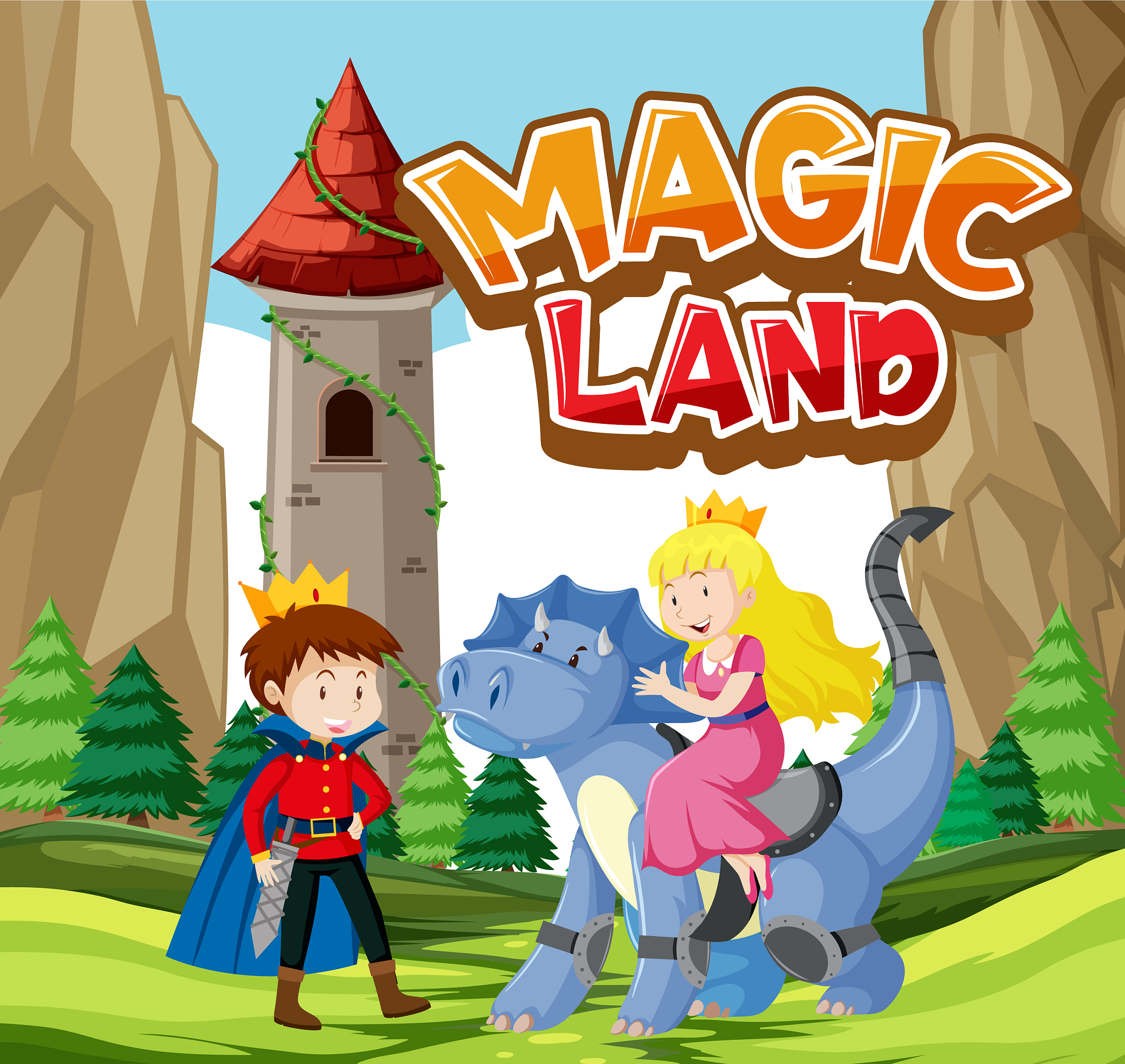 Brave Princess Sophia and the Mighty Eagle: A Tale of Courage and Kindness