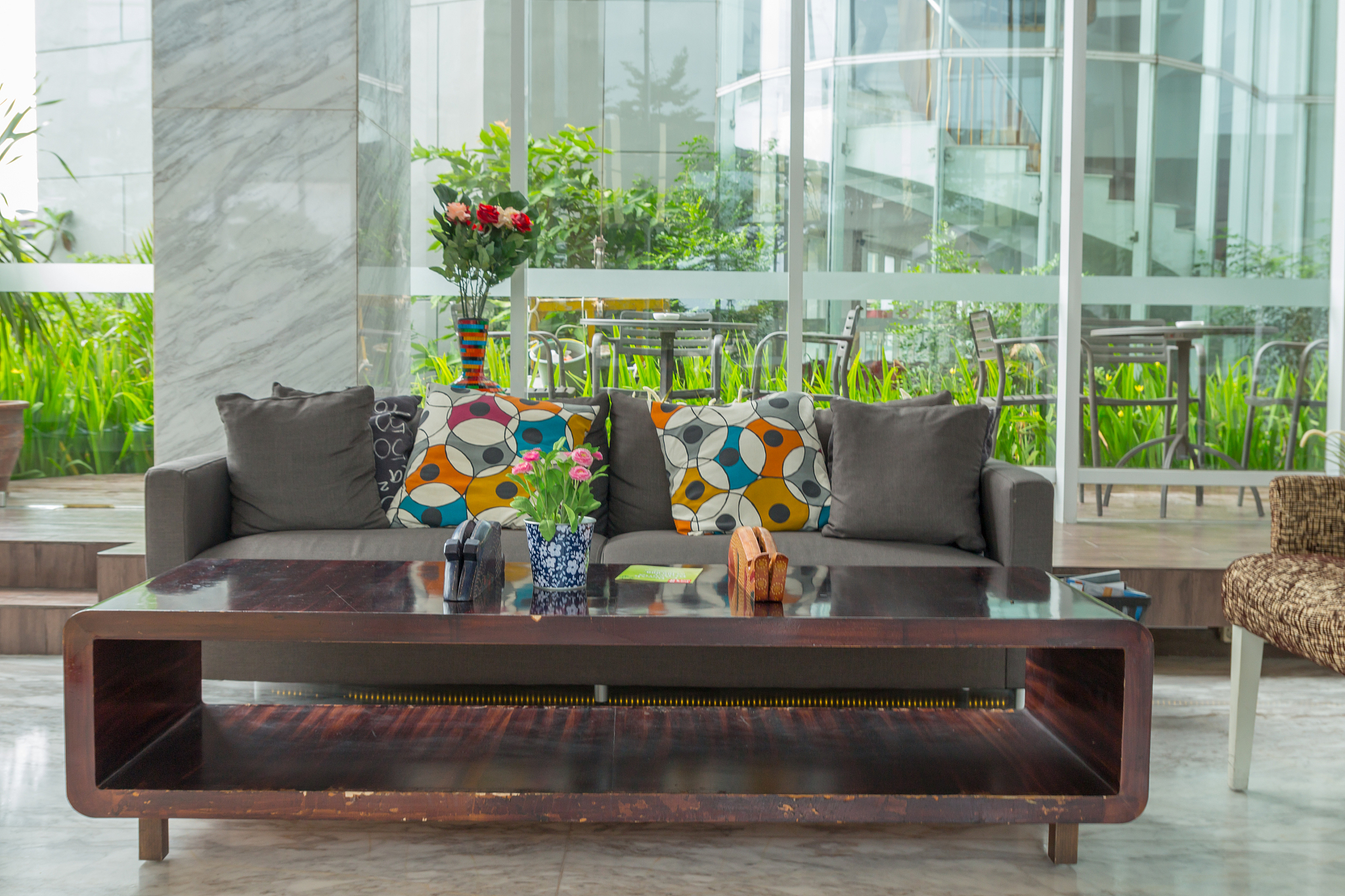 lounge area couch