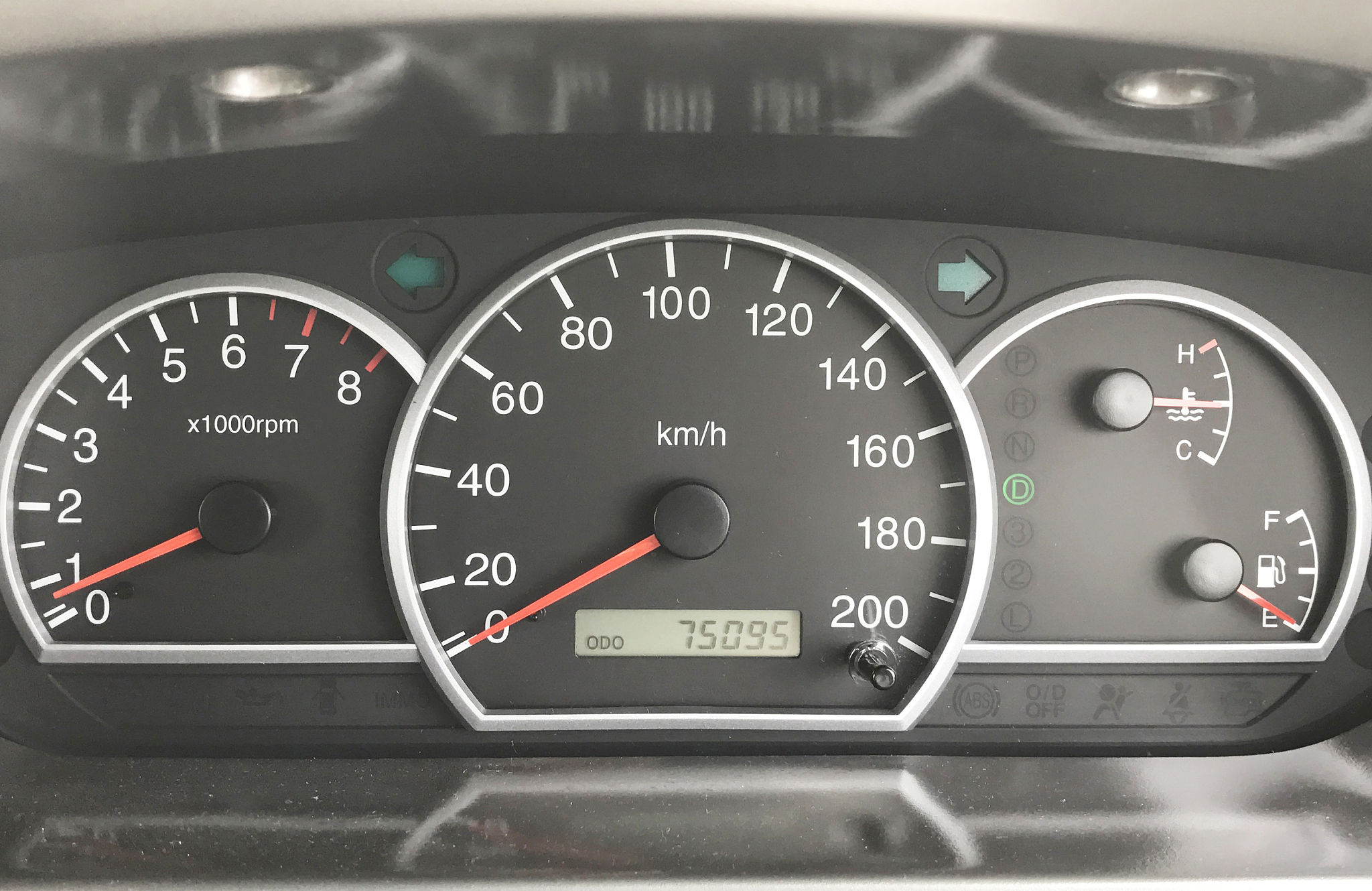 speedometer car year 2010