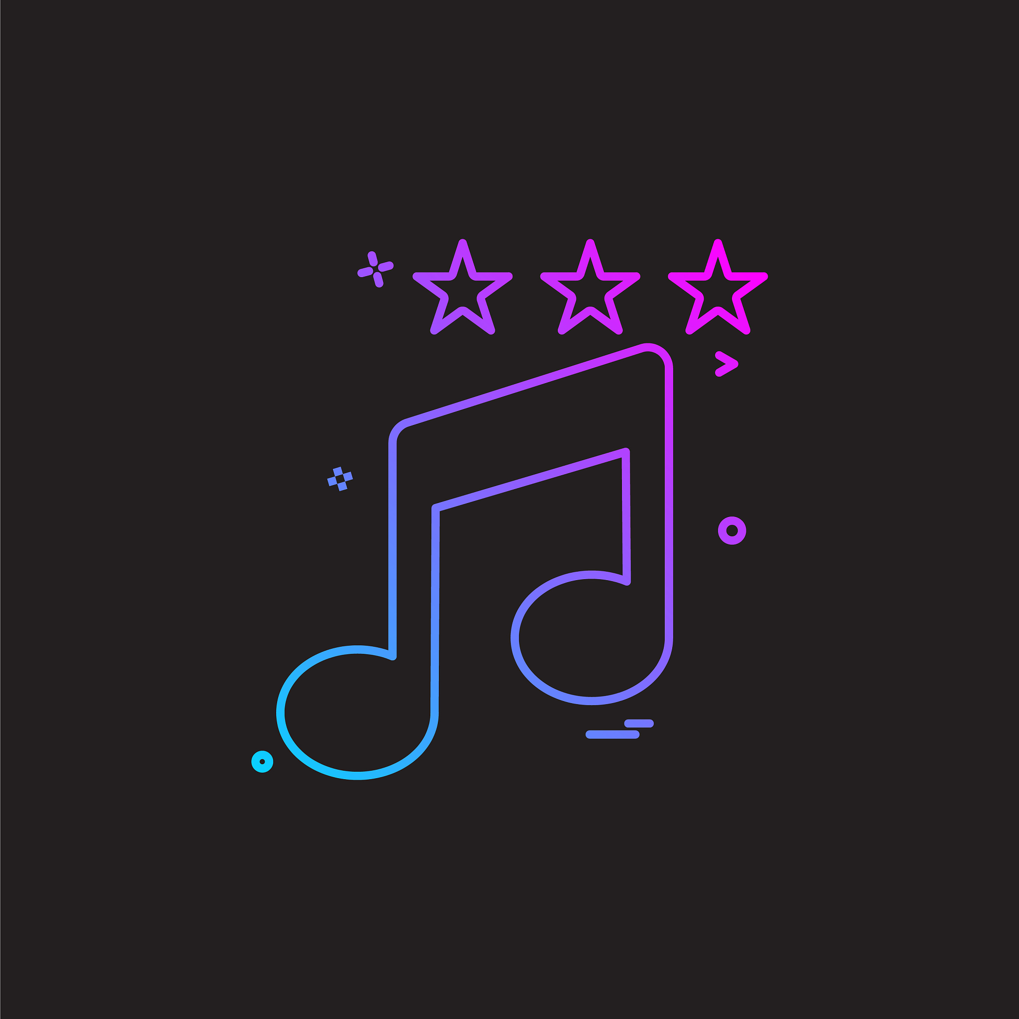 music icon design
