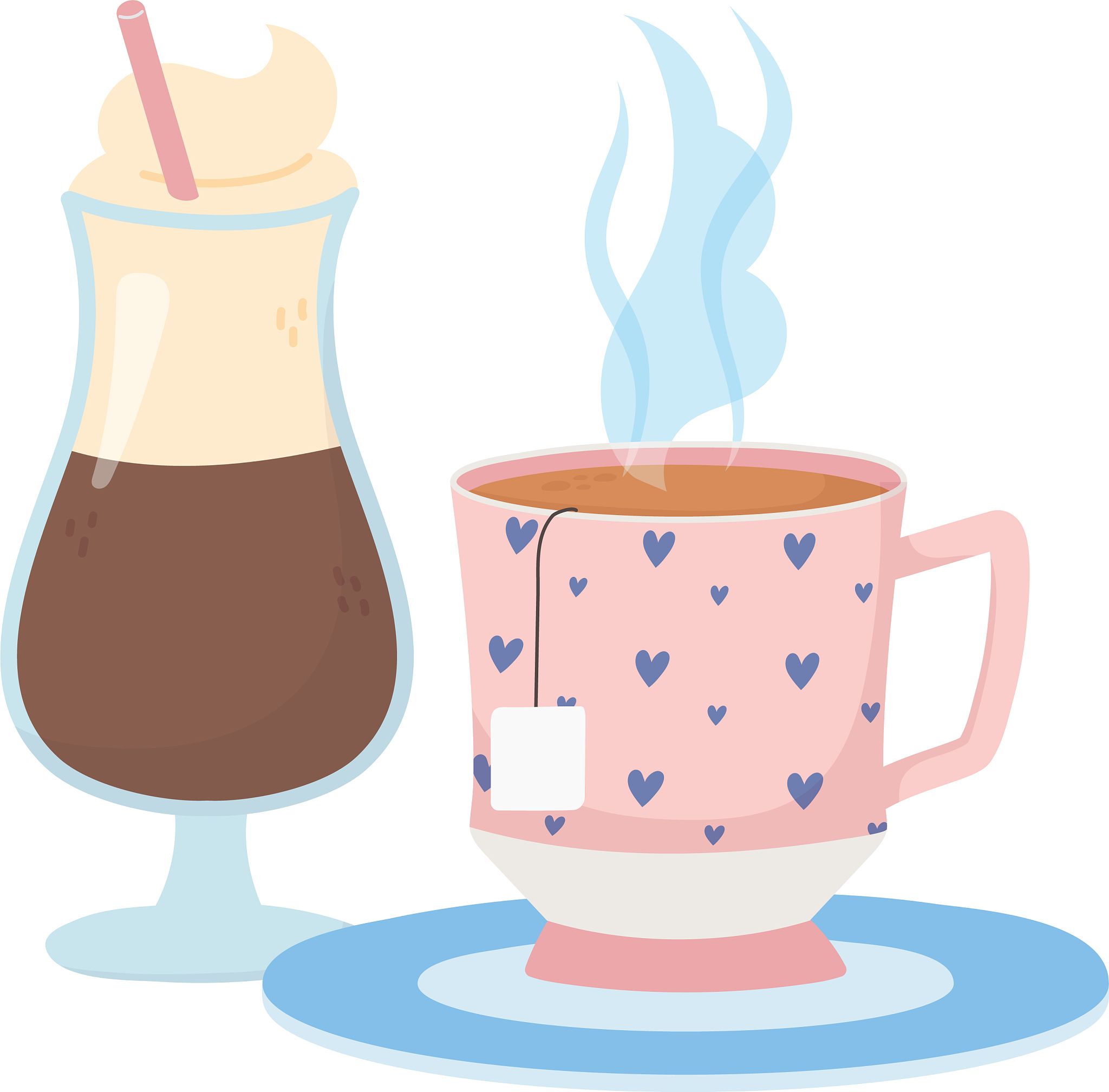 两瓶水、两个茶包、两个咖啡，用烧水壶泡一杯？ - 造句练习