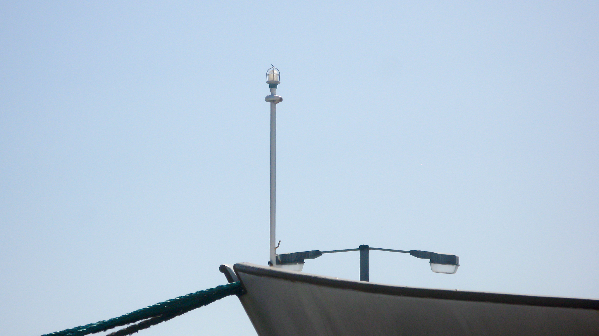 boat with lamp