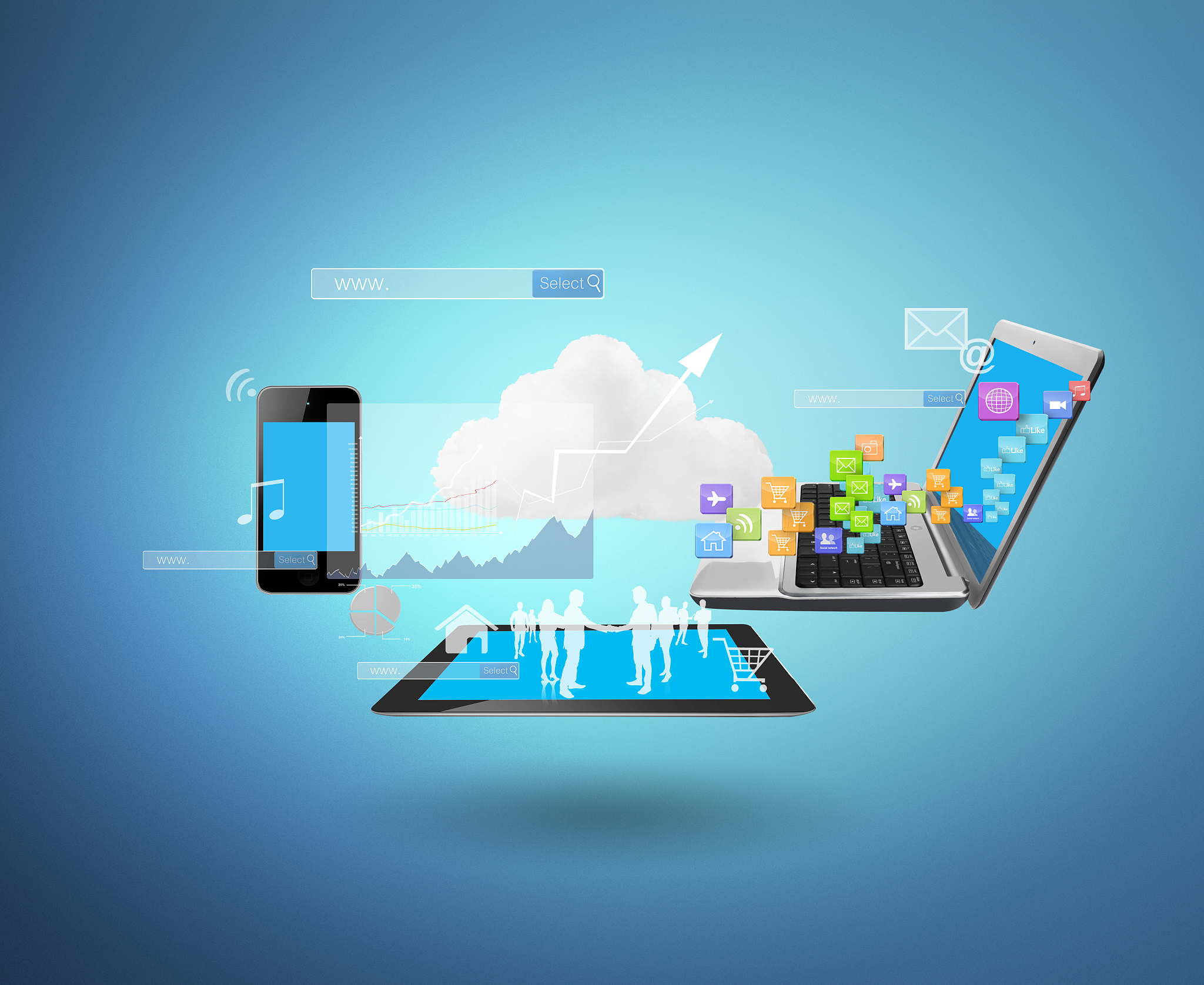 magic technology with social network structure