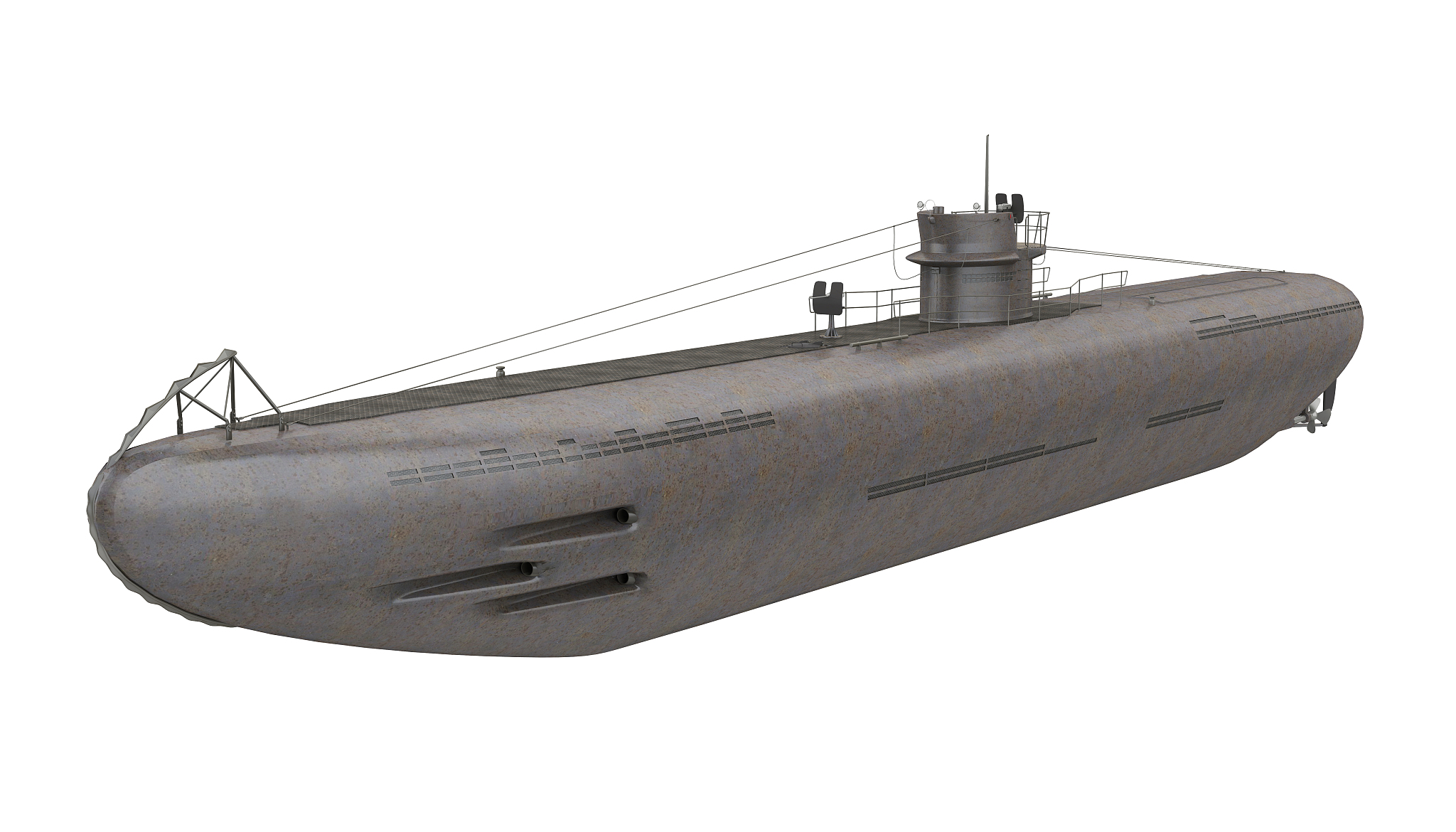 submarine isolated