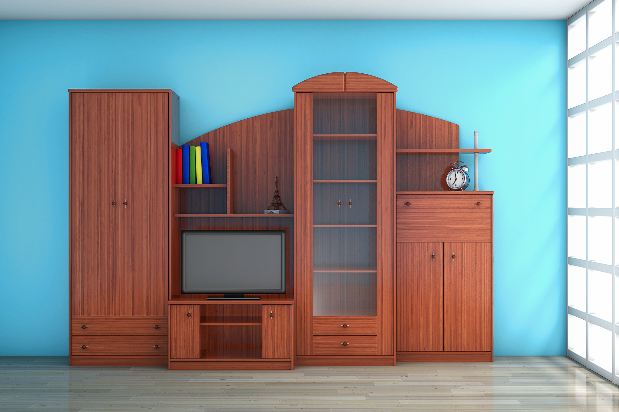 living room wall unit