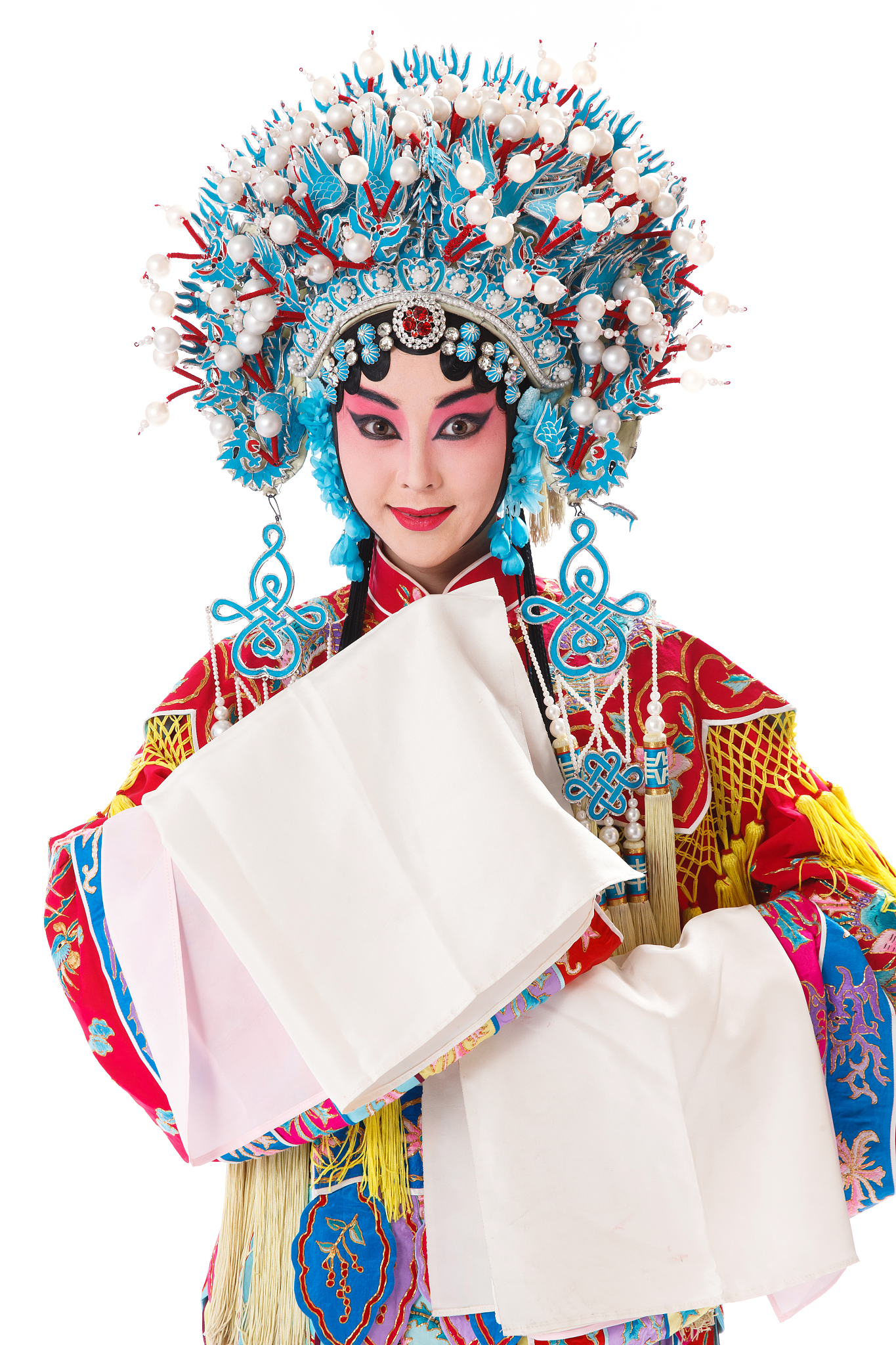 女京剧表演者