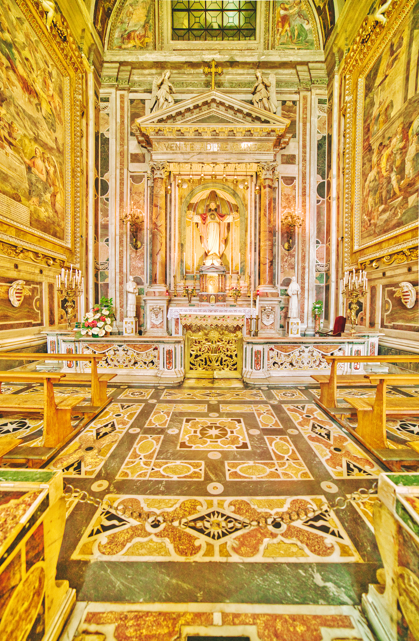 naples - unesco world heritage site - the church of gesù nuovo 