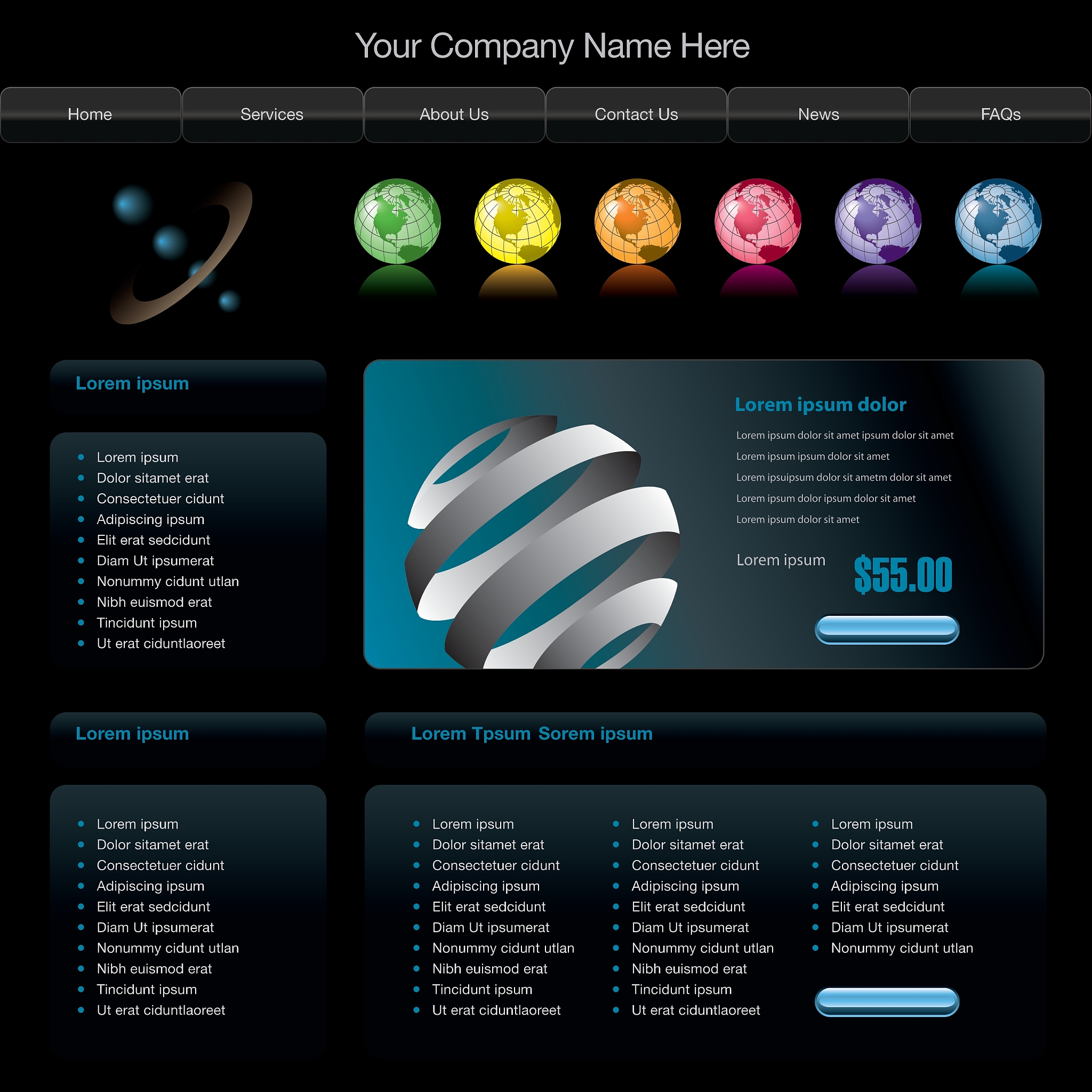 web template
