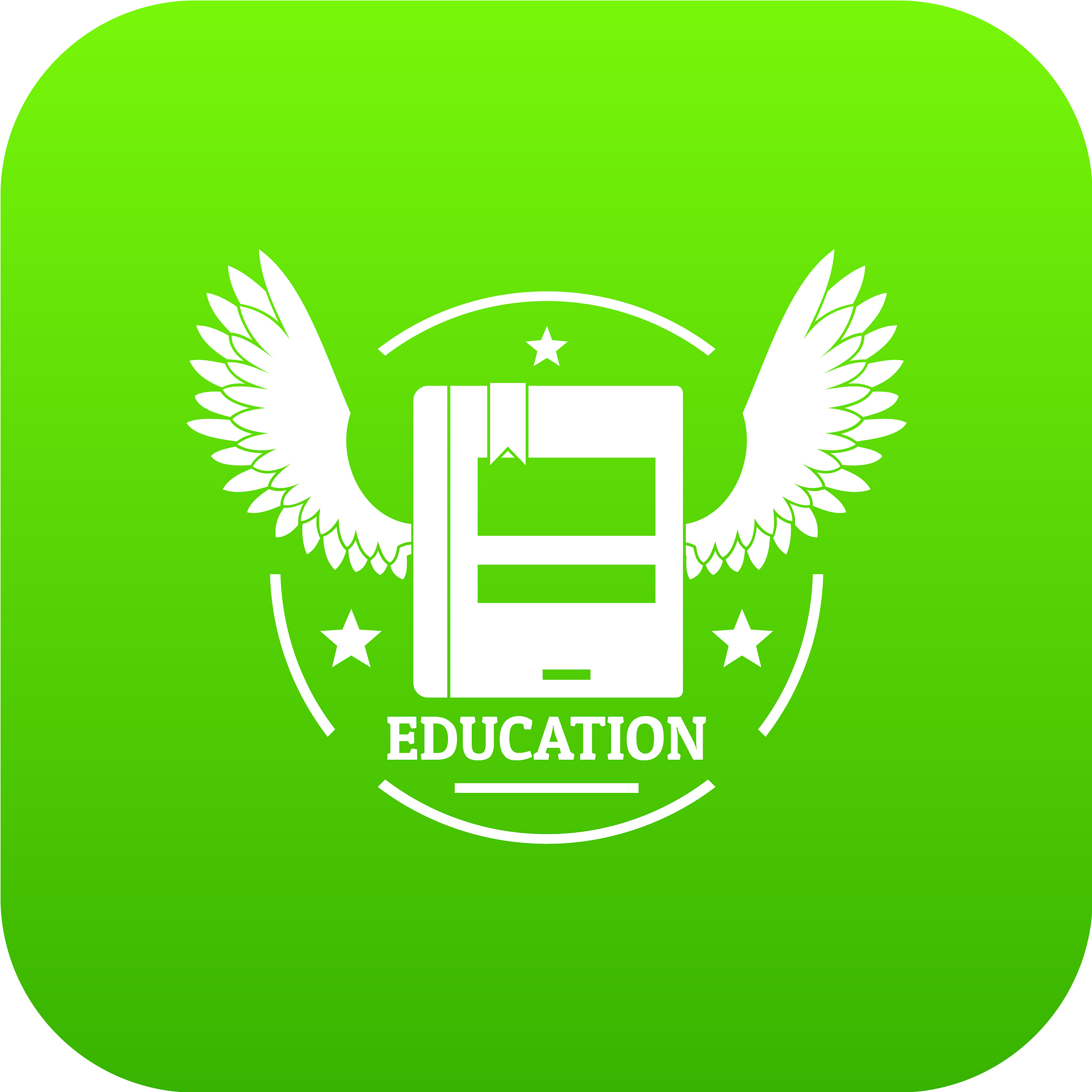 best education icon green