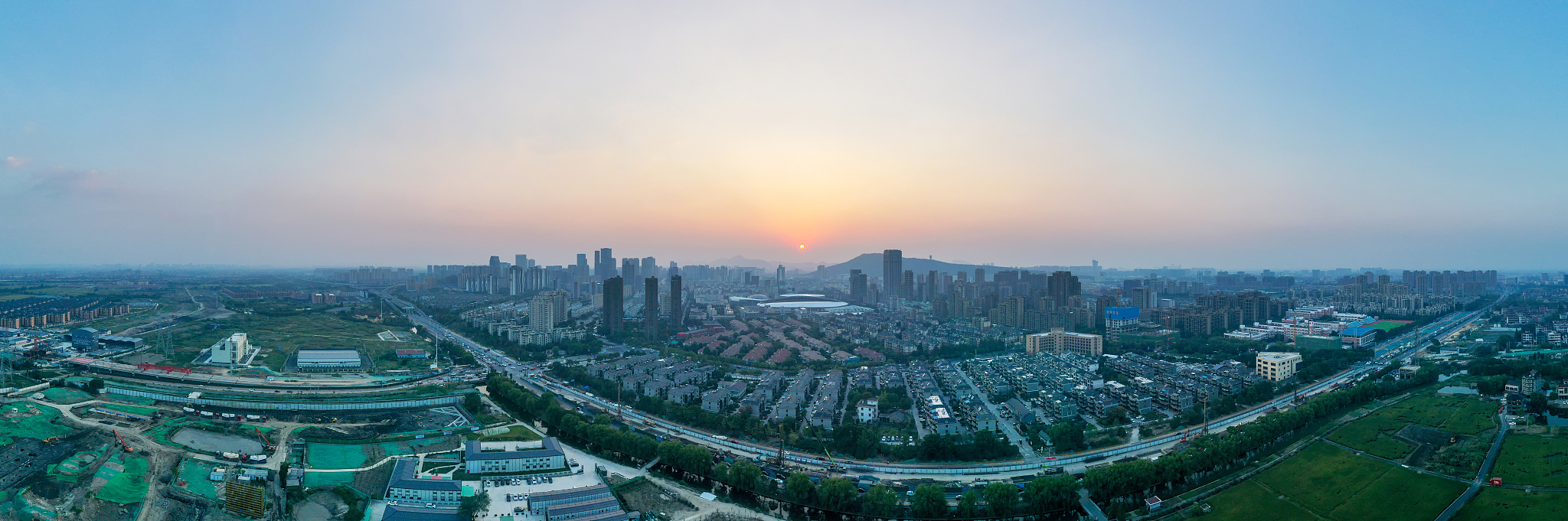 余杭城市风光