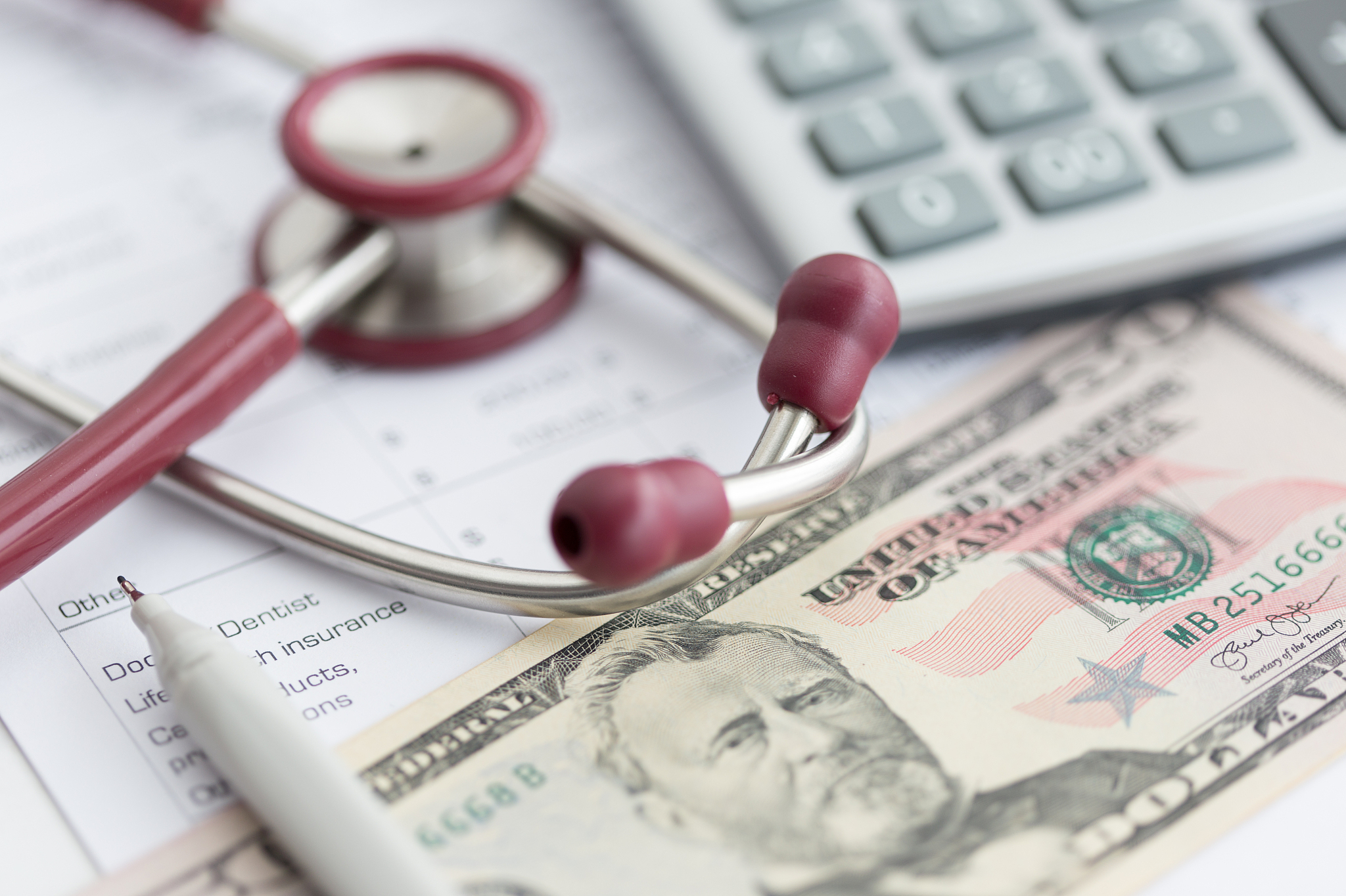 healthcare cost concept