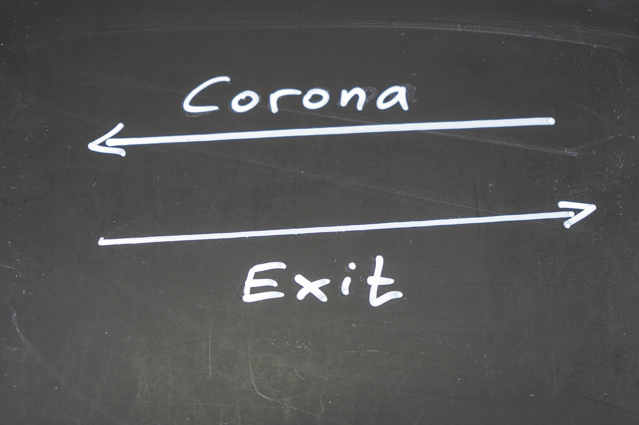 corona exit