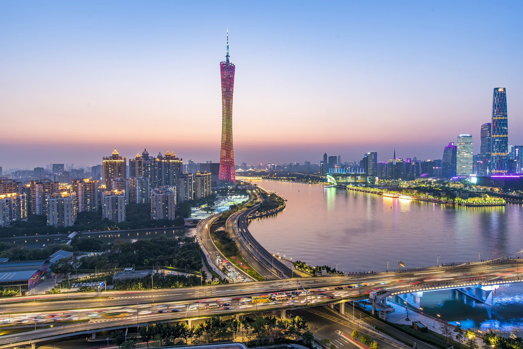 广州城市建筑风光