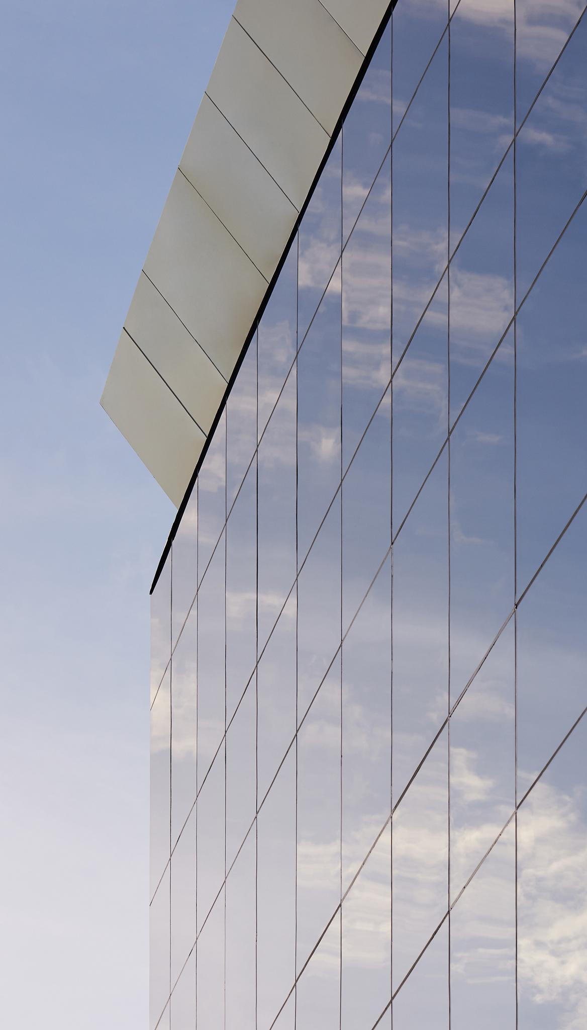modern glass commercial building