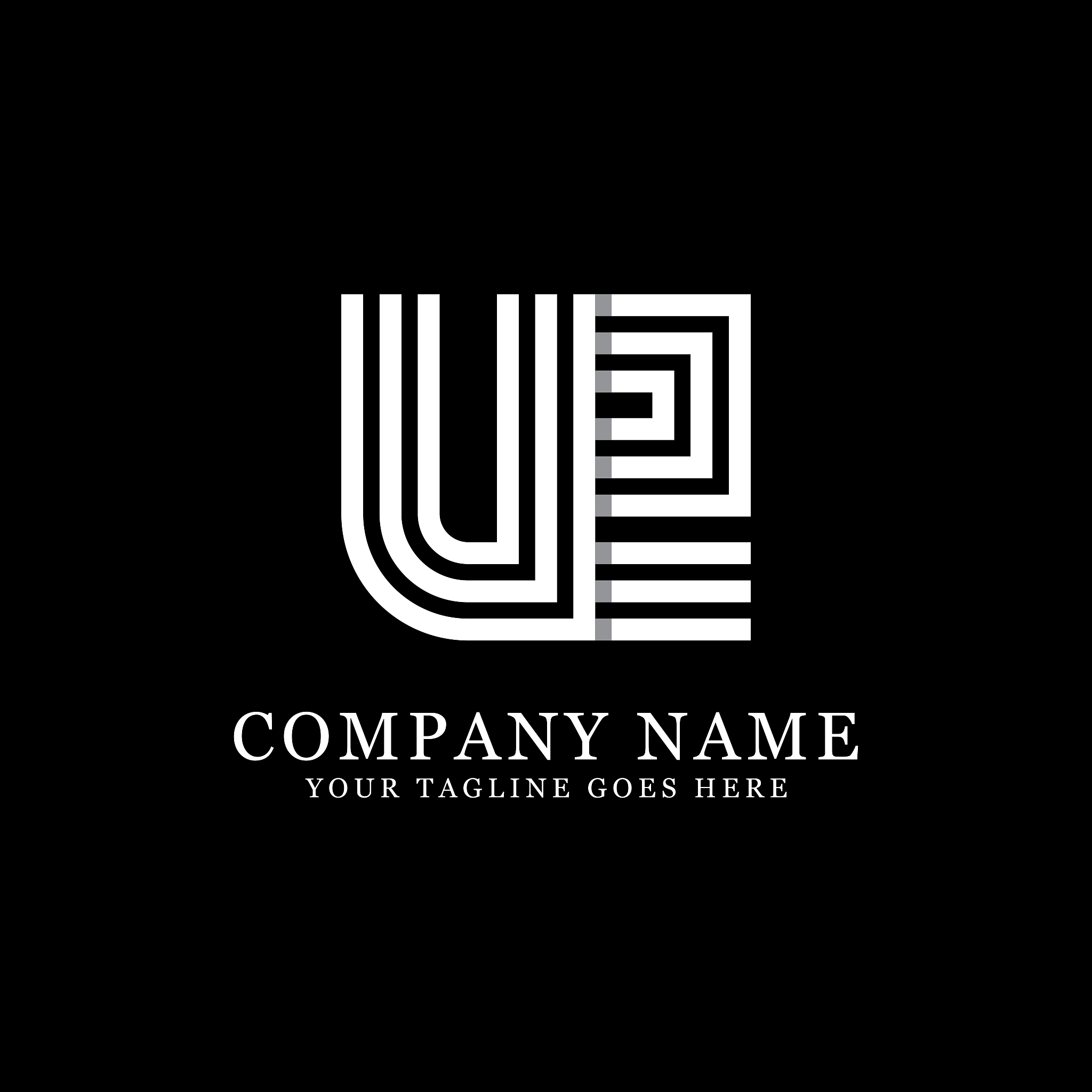 u letter logo designs, creative monogram logo template,initial n