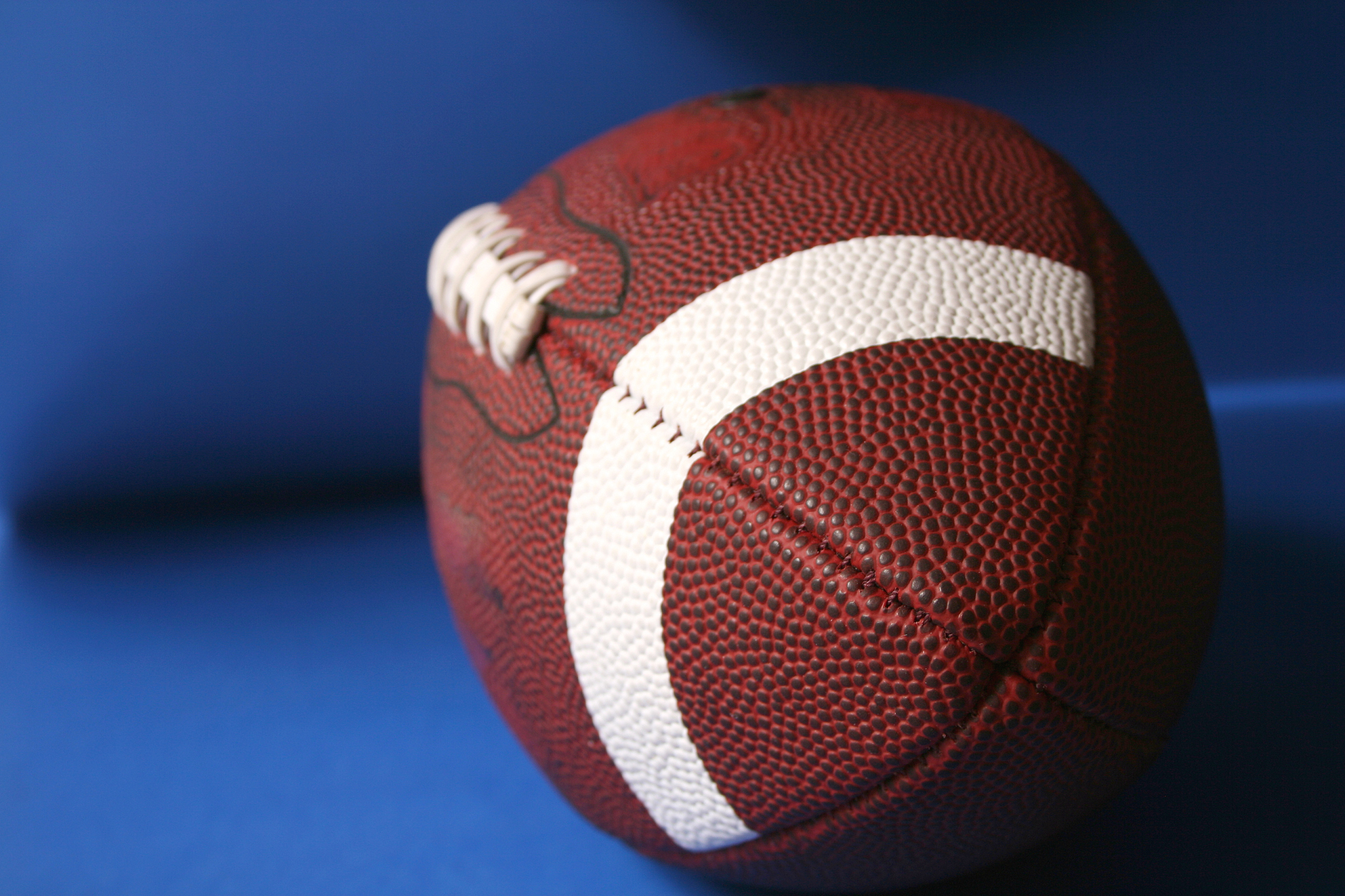football close up