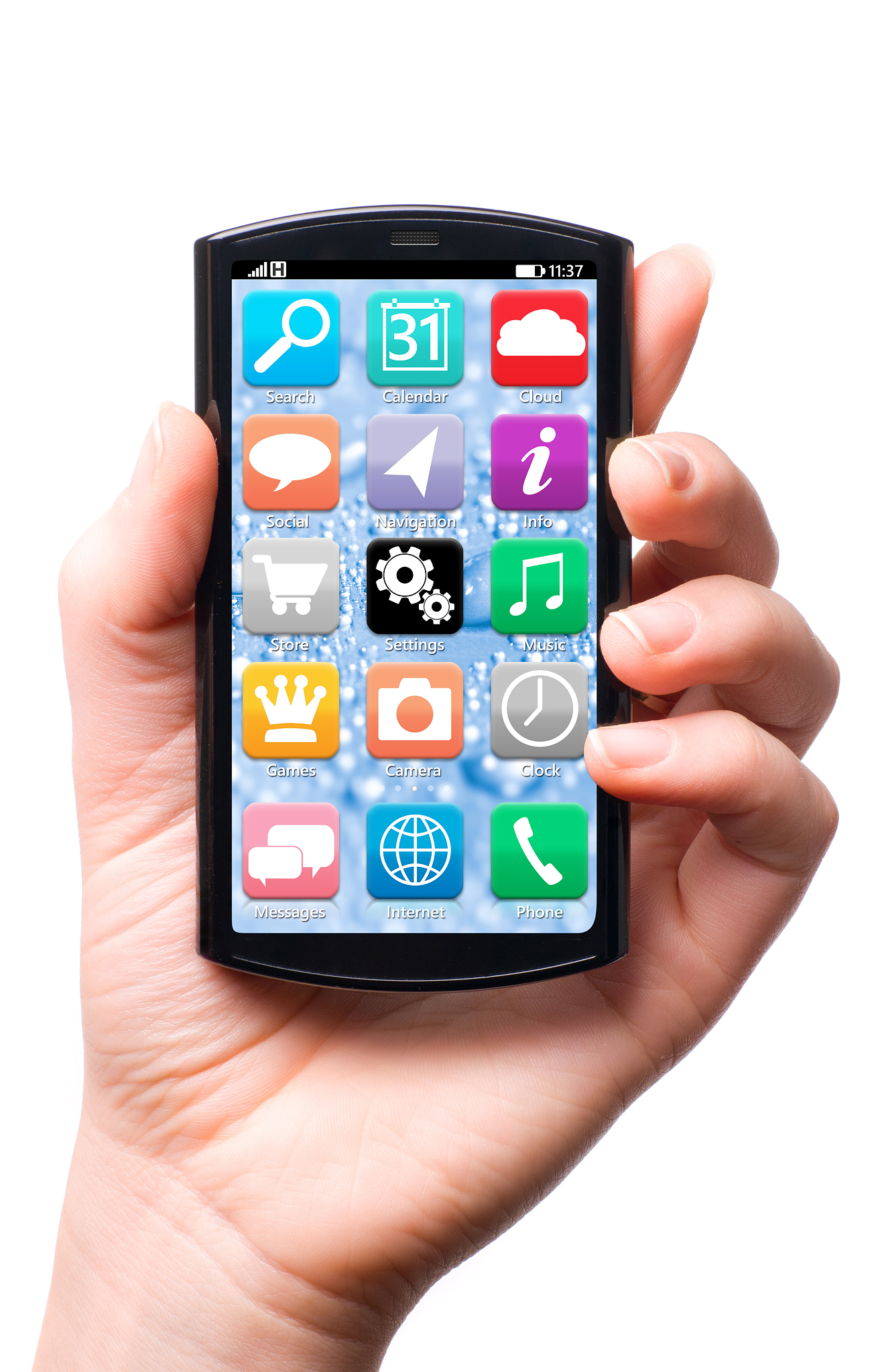 touch screen smartphone
