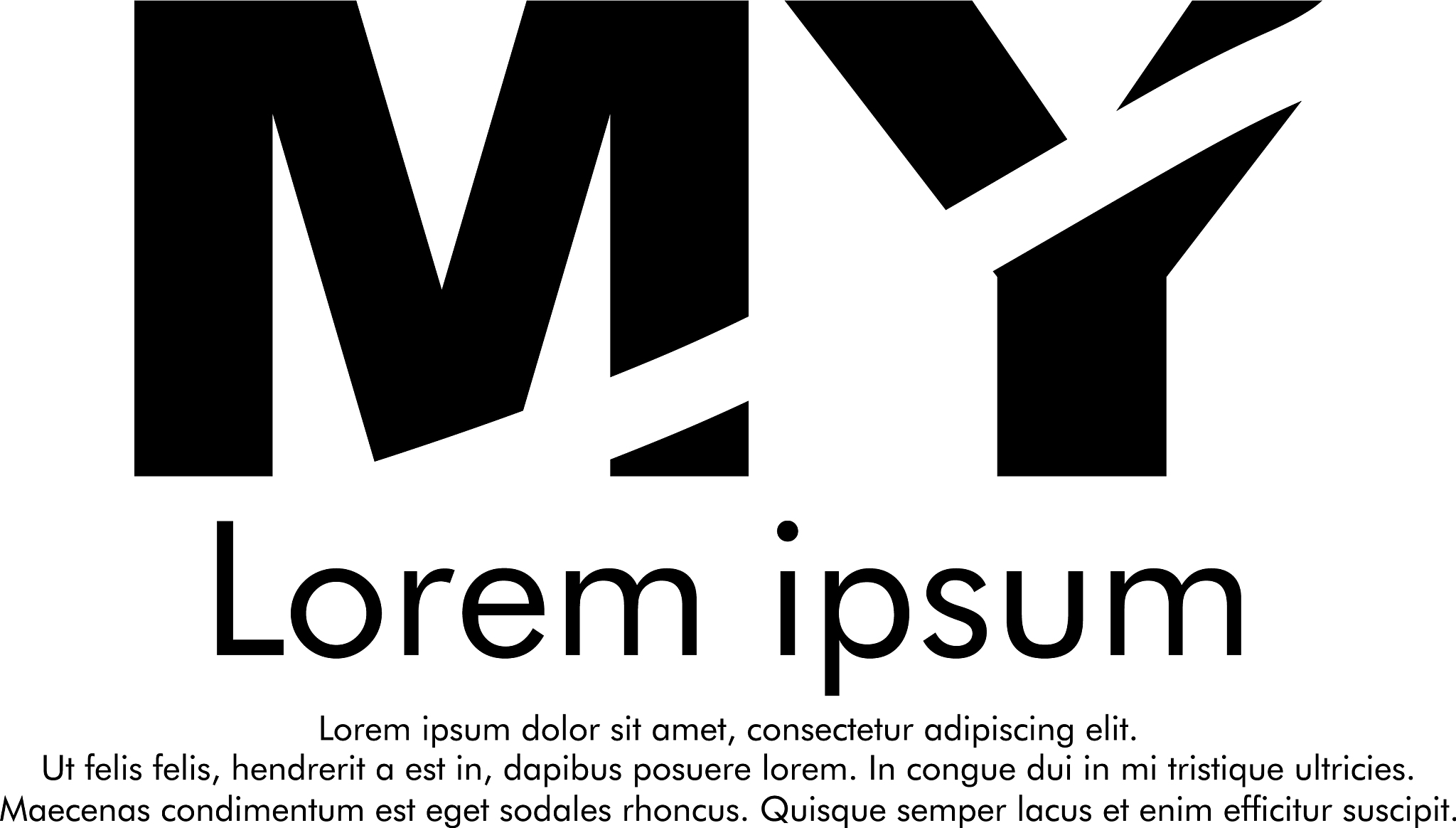 m y my initial abstract logo concept