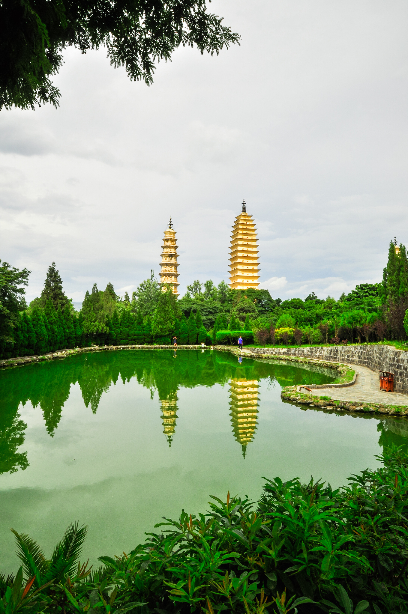rebuild song dynasty town in dali, yunnan province, china.