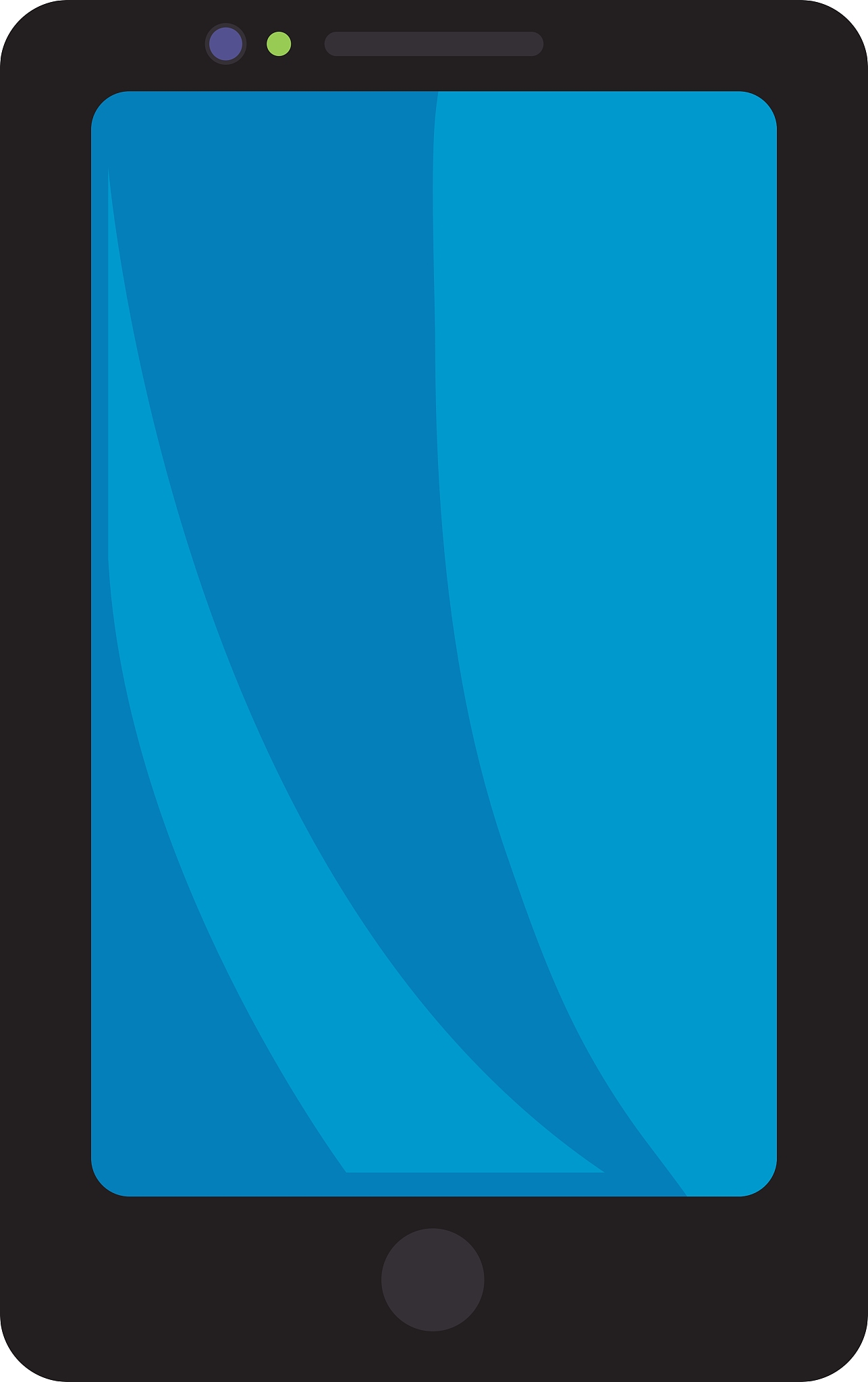 smartphone icon gadget and technology design