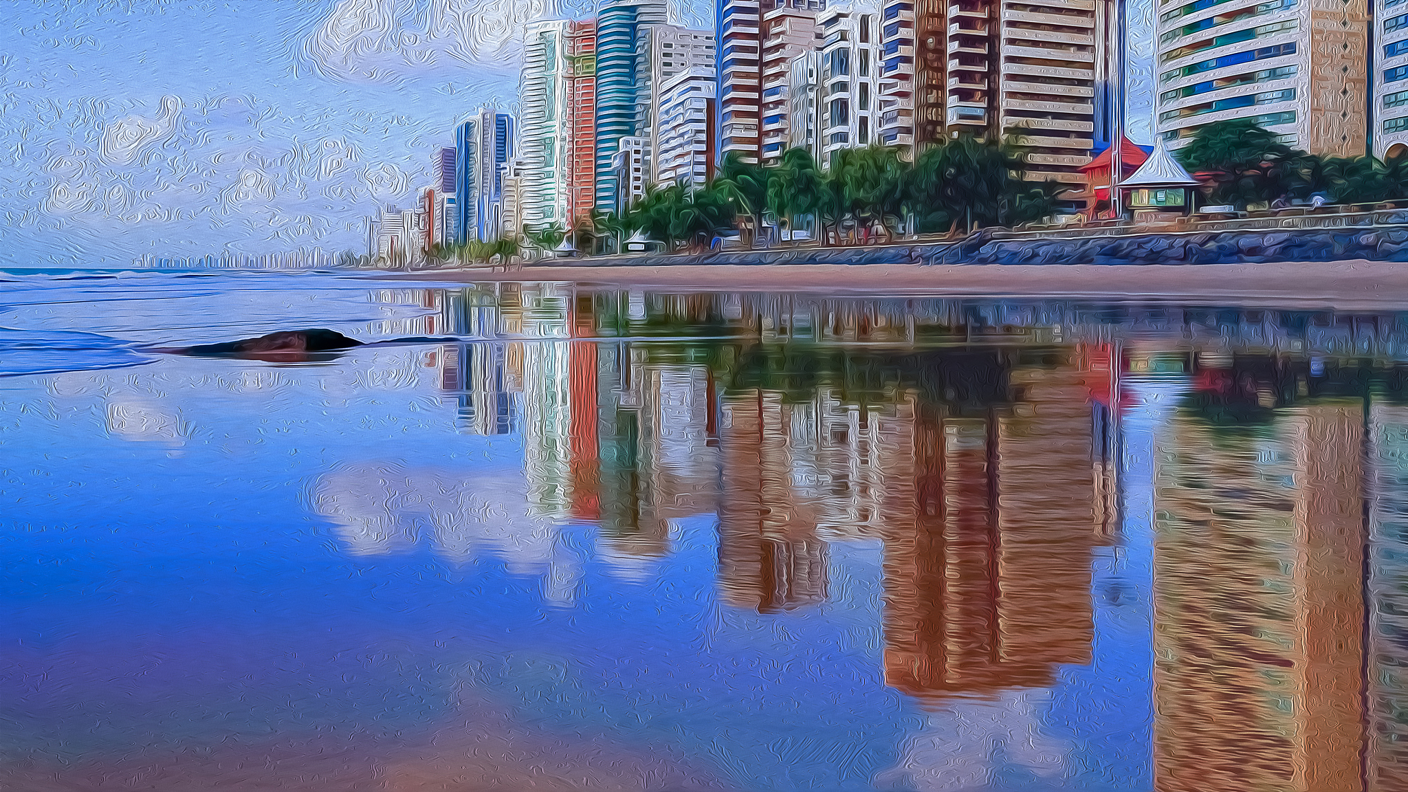 picture from boa viagem beach