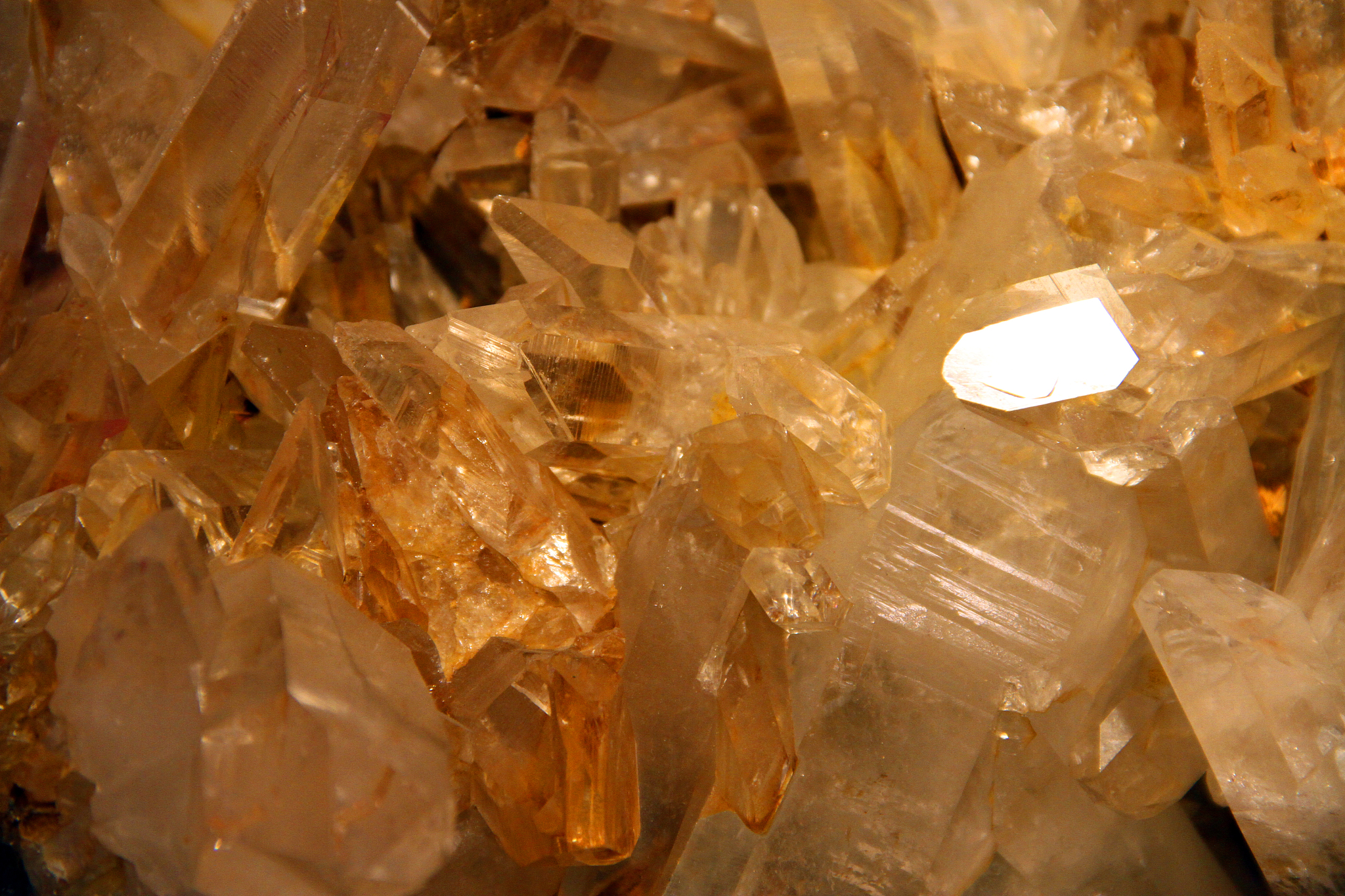 in the crystal