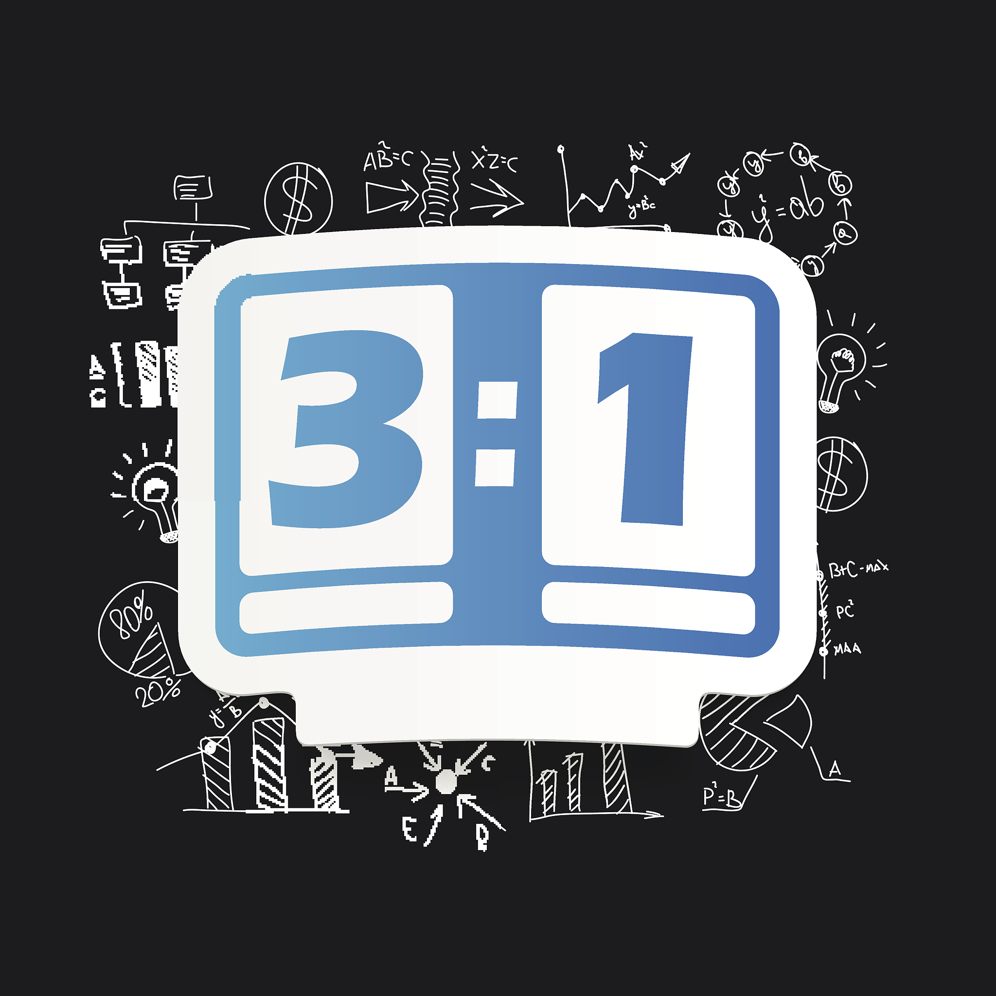 drawing business formulas: score board