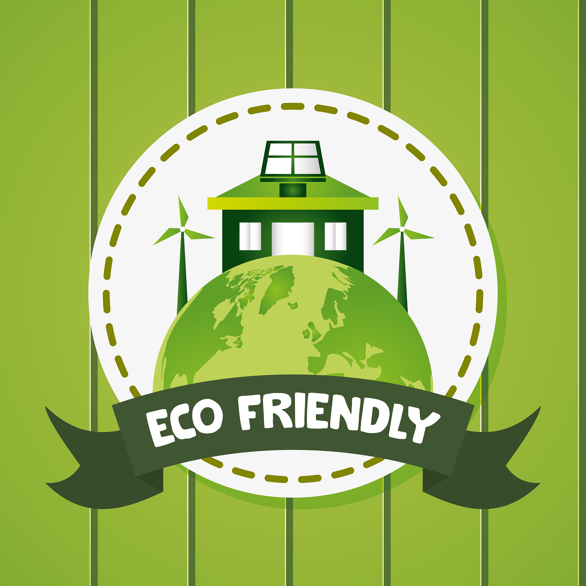 eco friendly planet design image