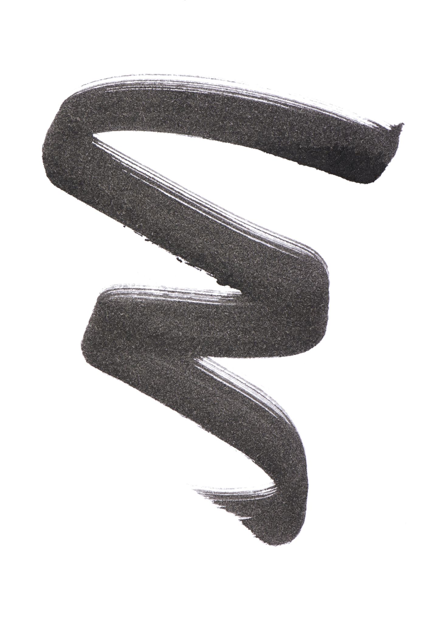 a close up image of black eye liner