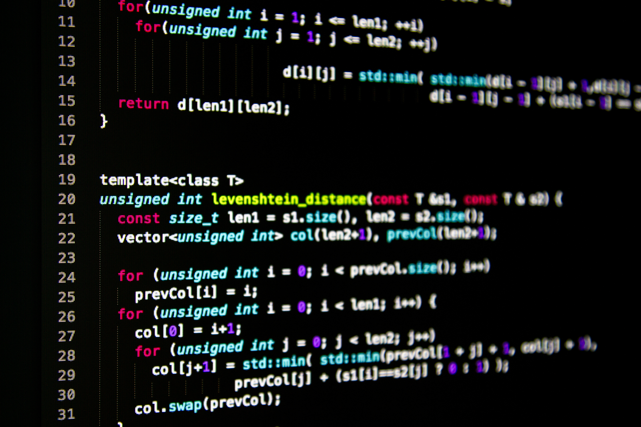 abstract programming code