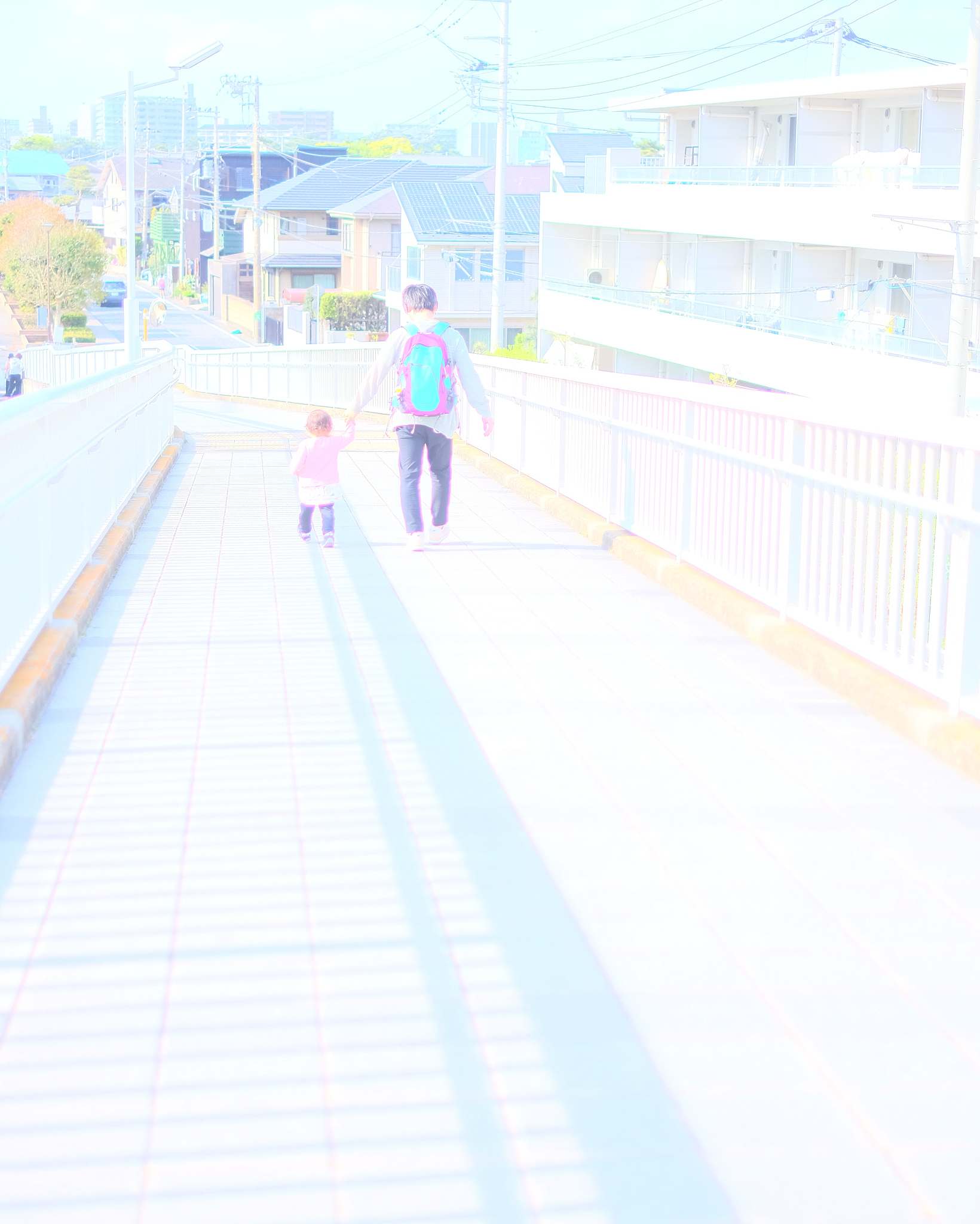 walking around together