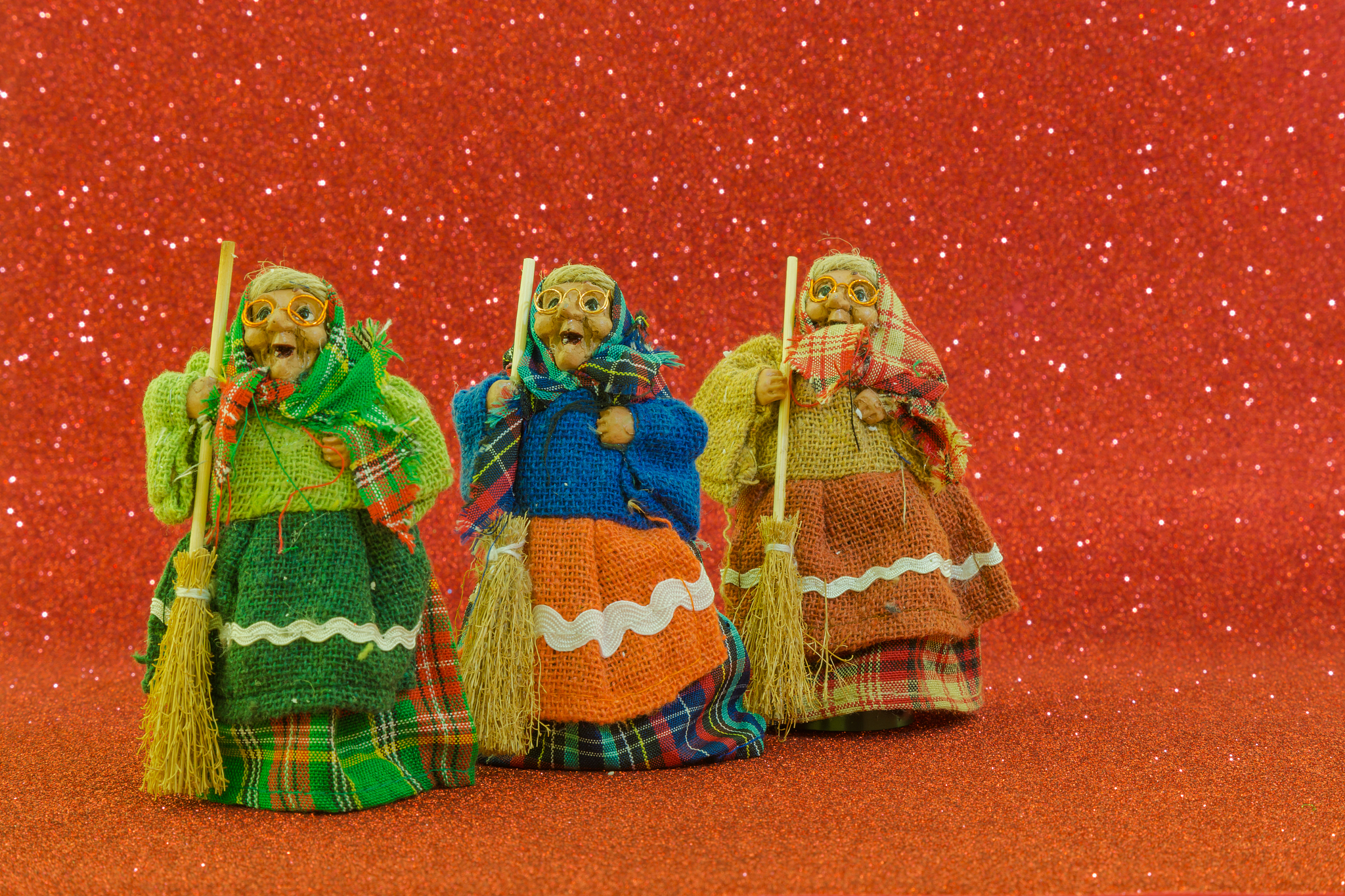 three old ladies.