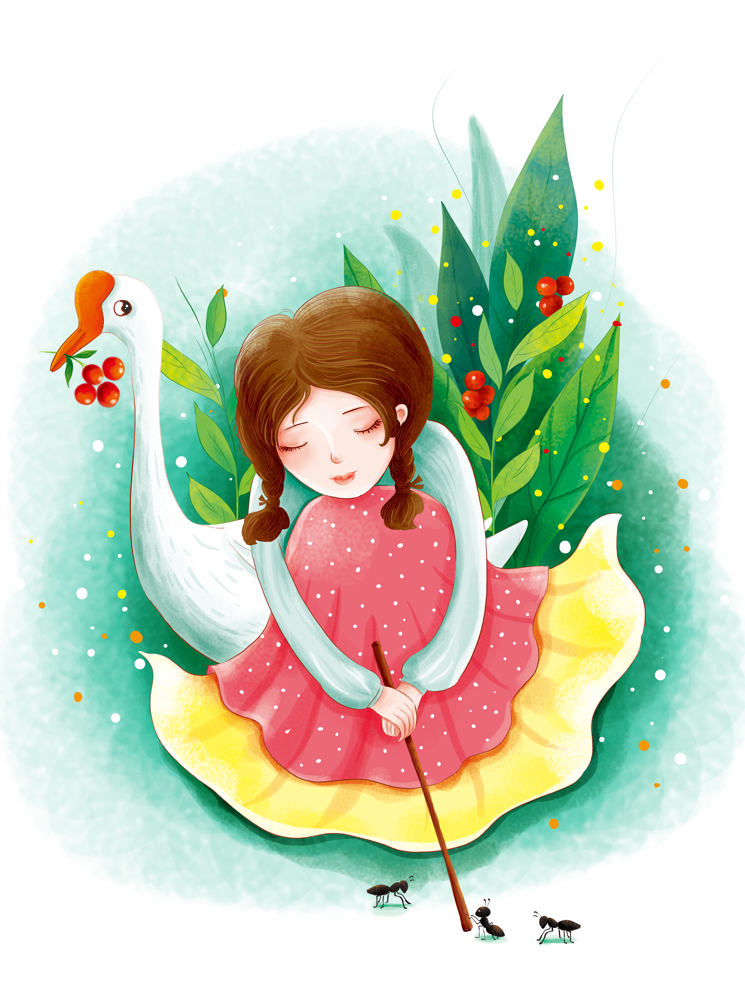 牧鹅姑娘的故事