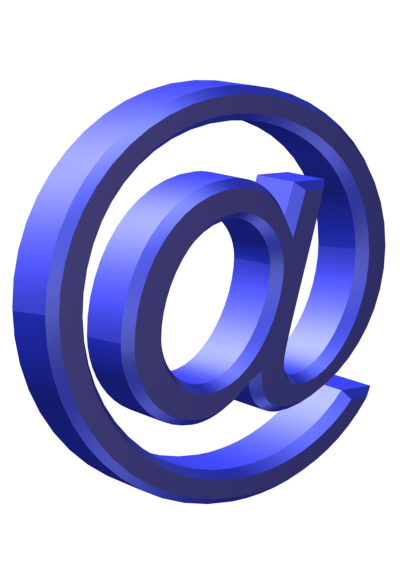 3d blue at