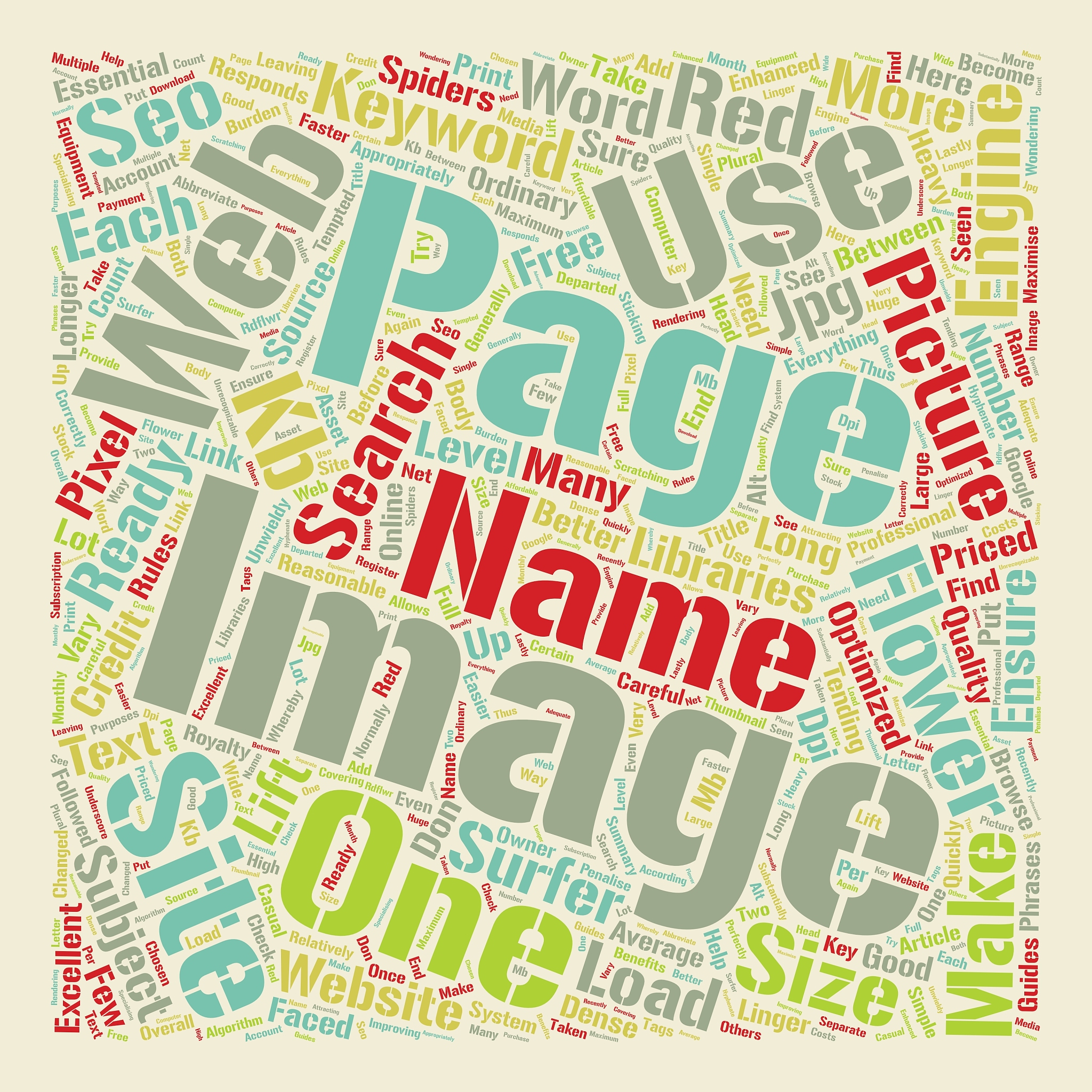 seo for images on web sites text background
