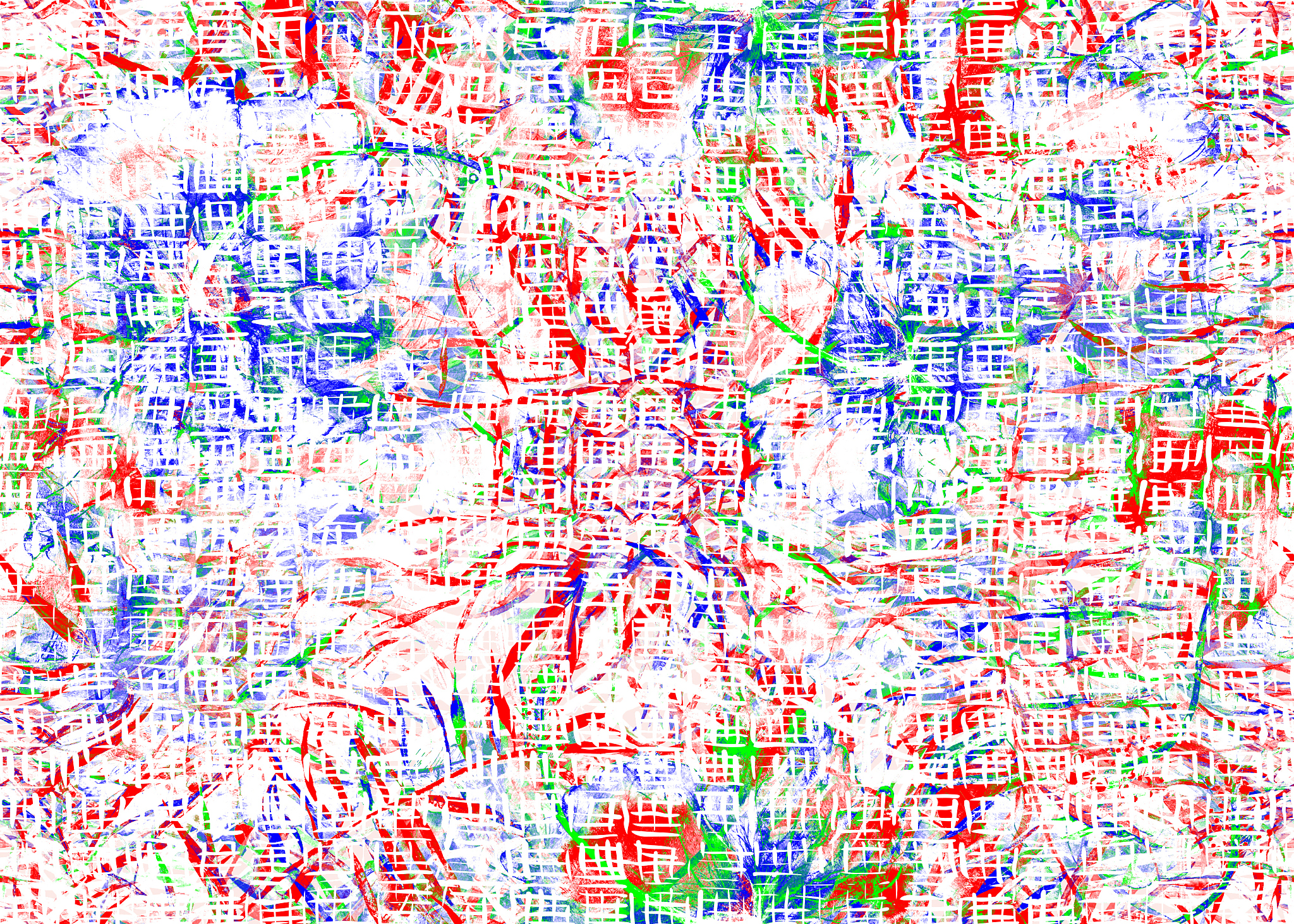 watercolor geometric pattern.