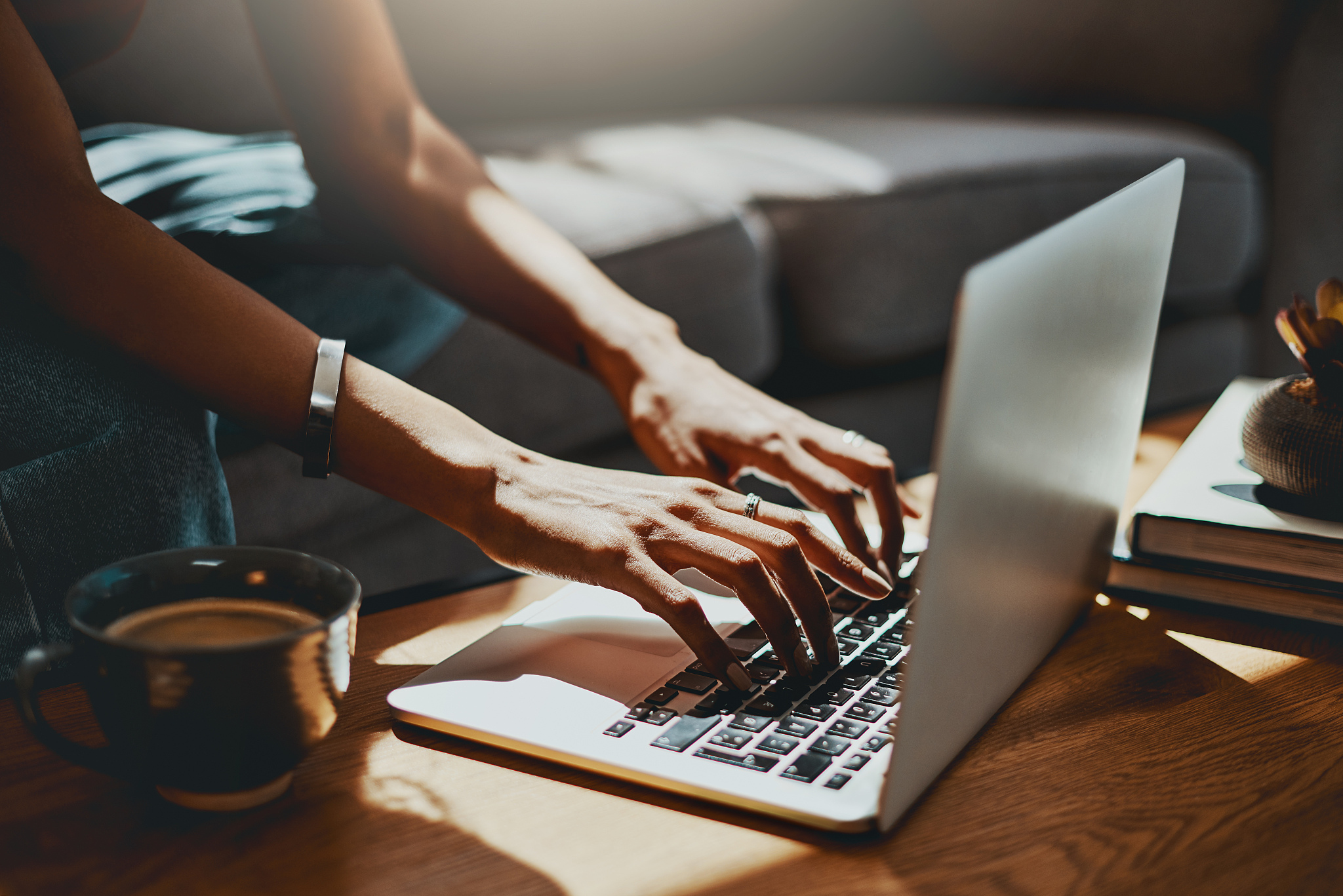 the beauty of blogging? you can do it anywhere
